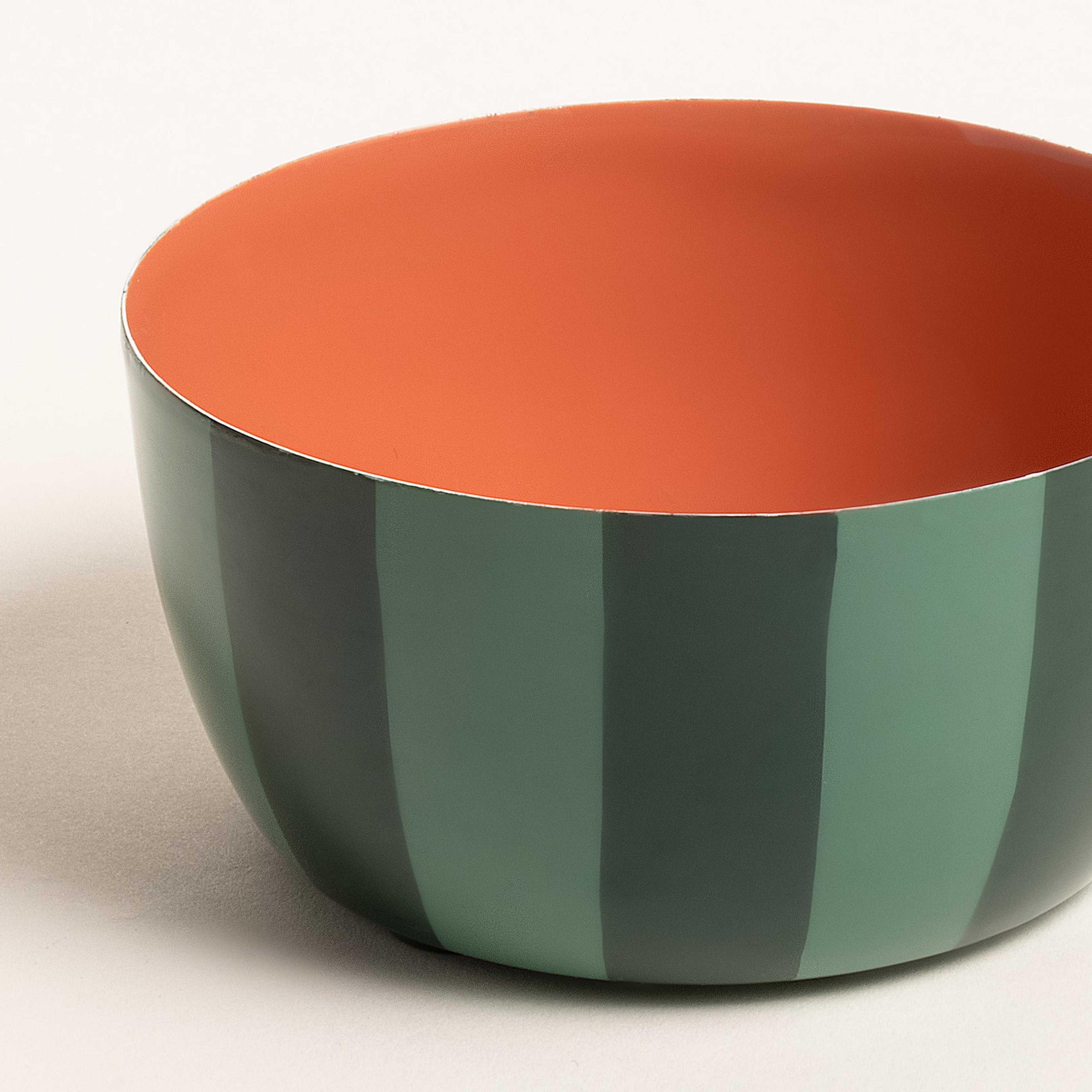 Nanpur Metal Kase 11x11x6 Cm Yeşil