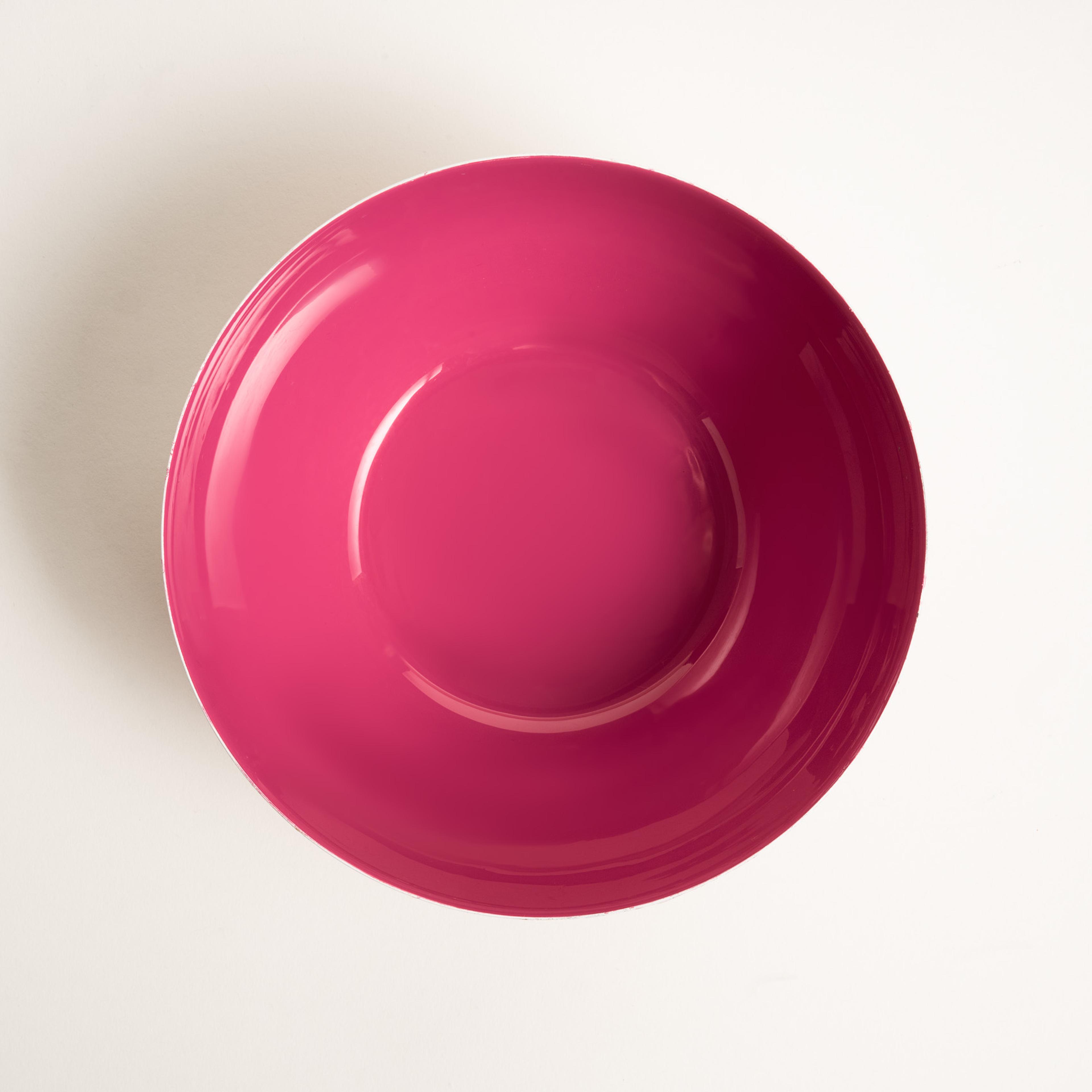 Nanpur Metal Kase 15x15x5 Cm Beyaz - Turuncu