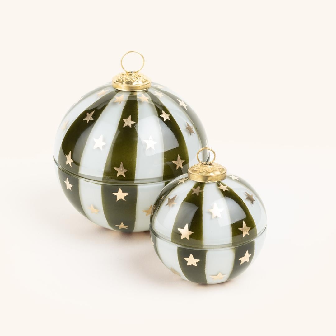 Aravalı Cam Dekoratif Kase 13x13x13 Cm Yeşil