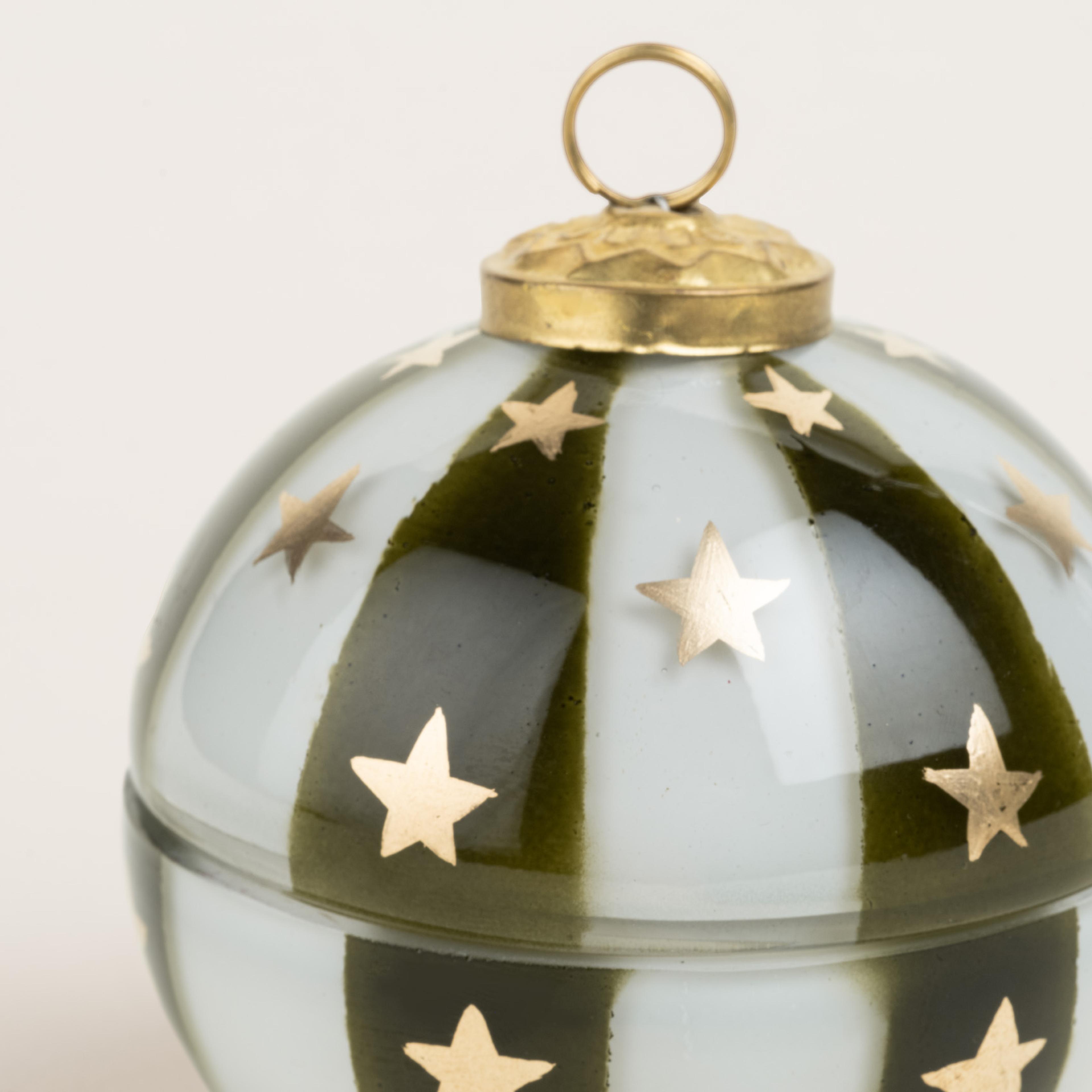 Aravalı Cam Dekoratif Kase 8x8x8 Cm Yeşil