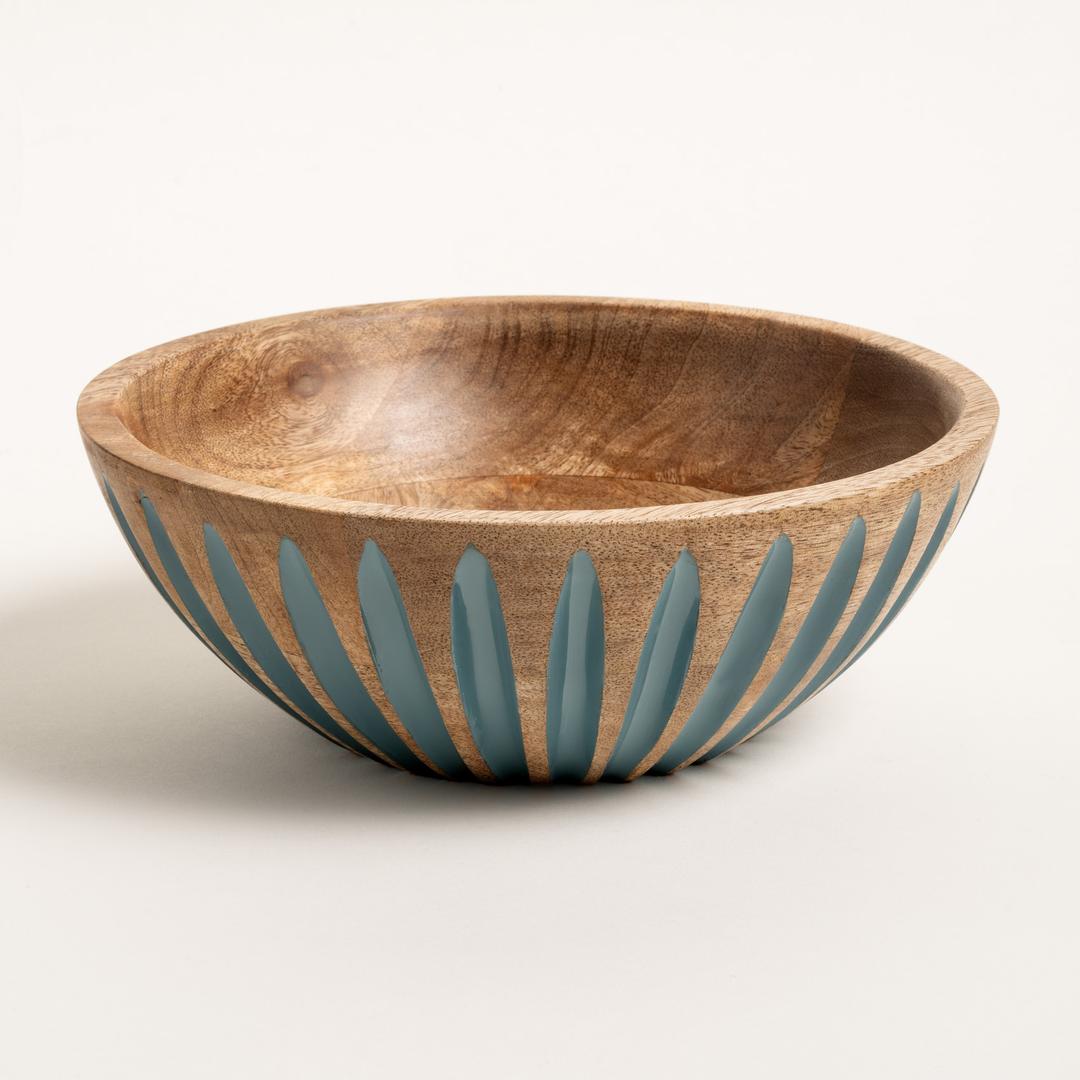 Lakrı Mango Ağacı Kase 20x20 Cm Yeşil