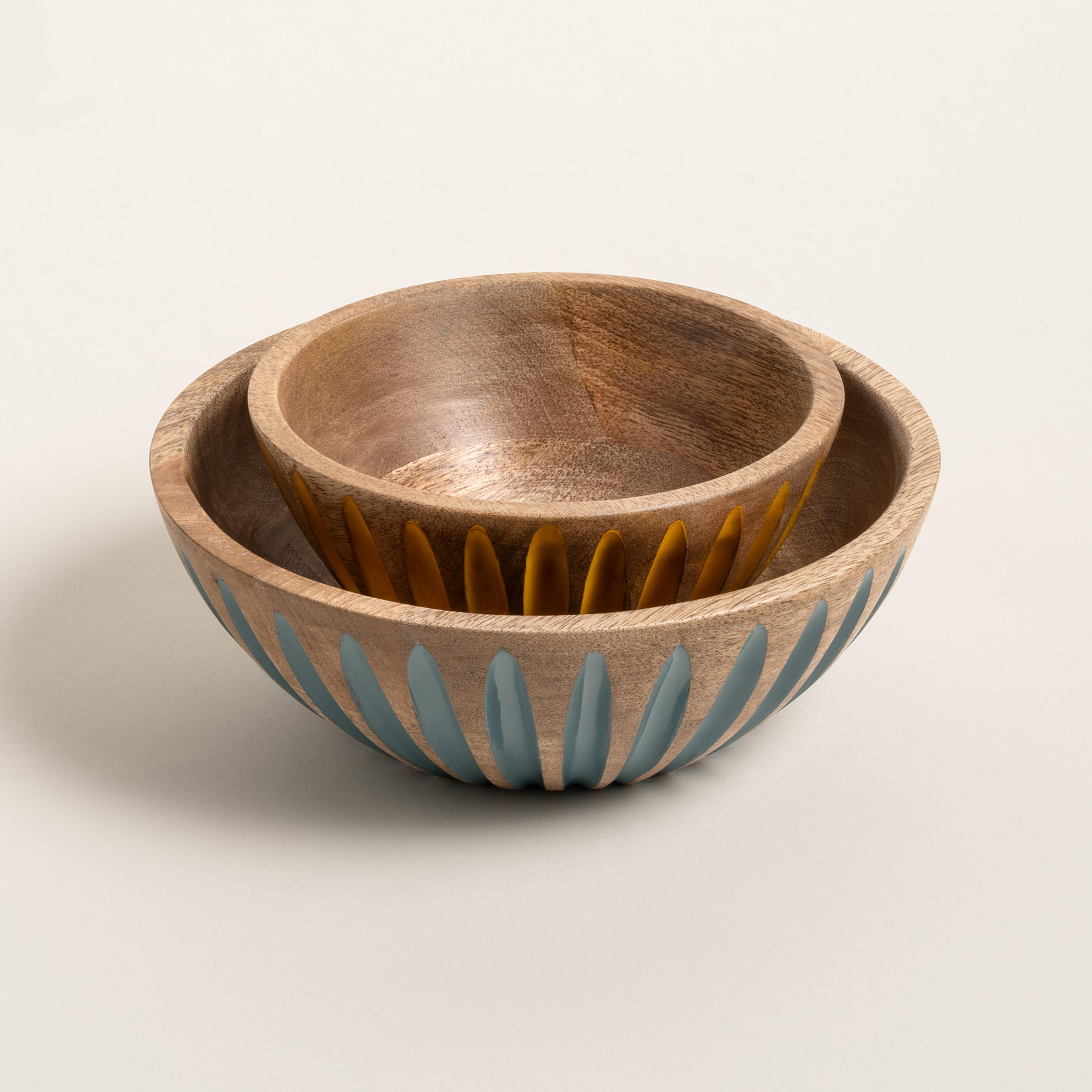 Lakrı Mango Ağacı Kase 20x20 Cm Yeşil