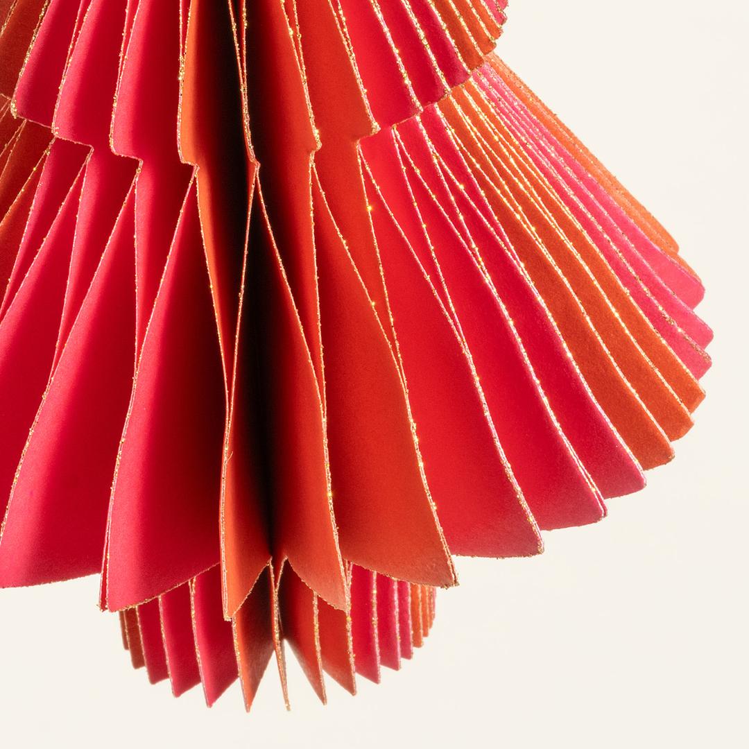 Naıla Dekoratif Obje 10 Cm Fuşya - Turuncu