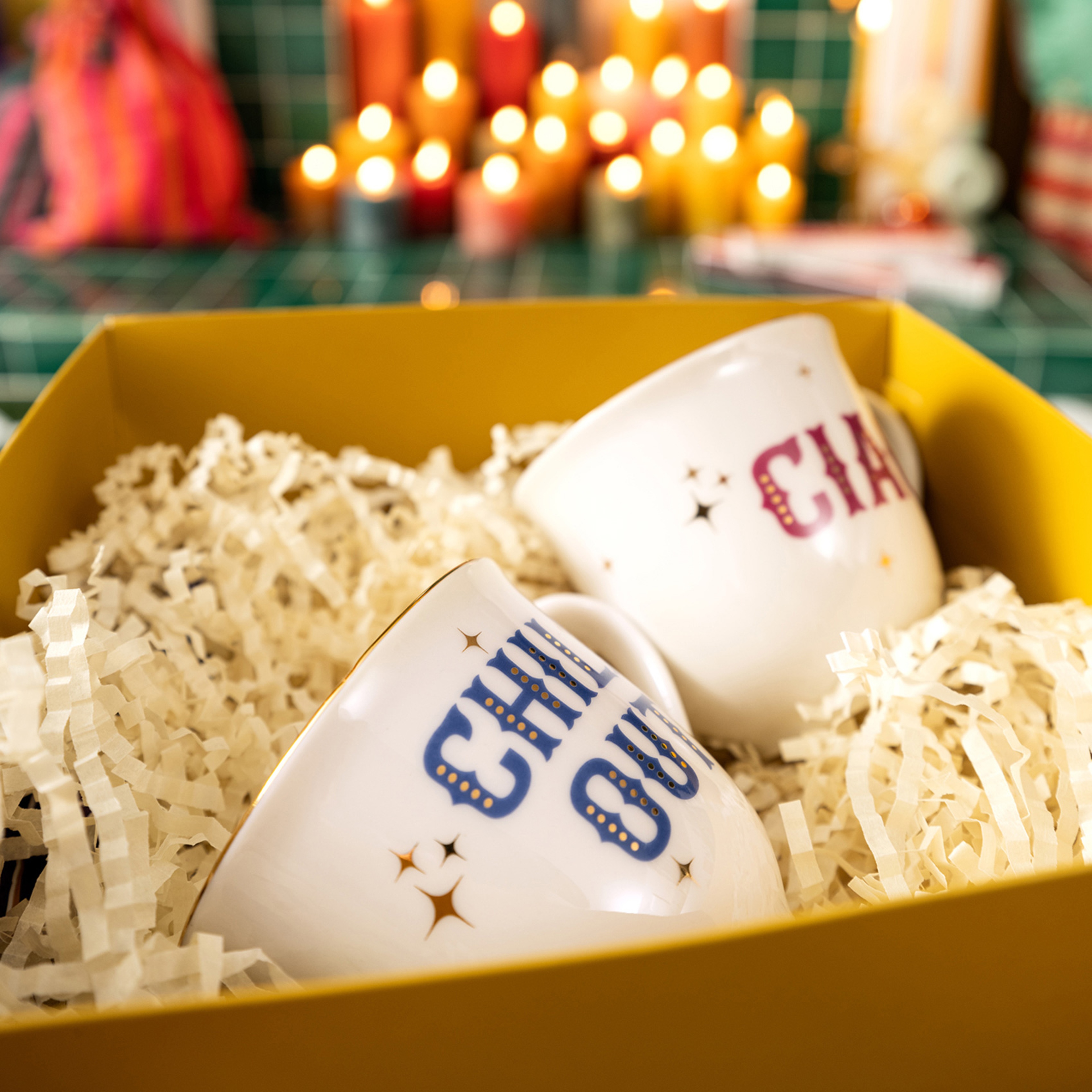 Emet Porselen Kupa 320 Ml Mavi