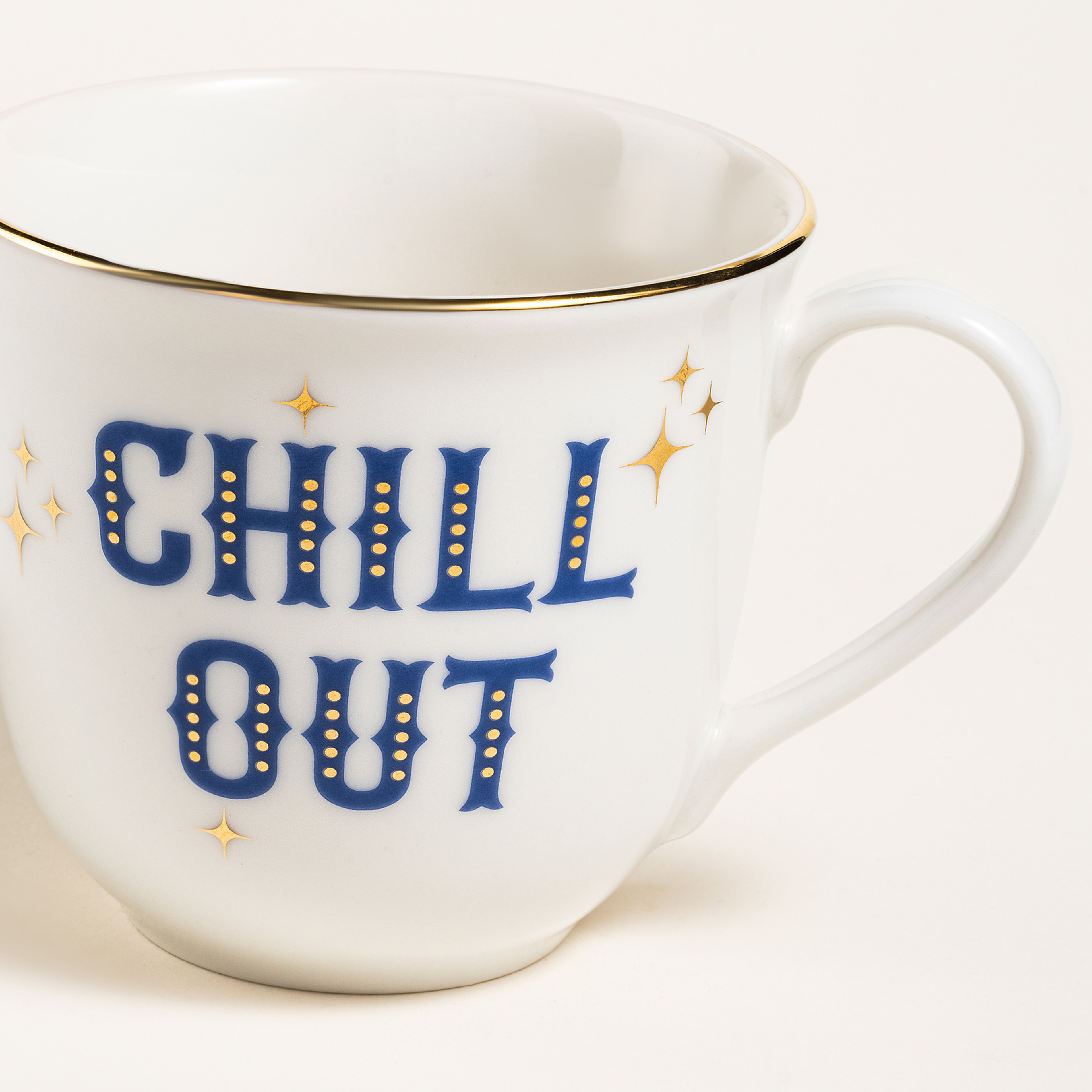 Emet Porselen Kupa 320 Ml Mavi