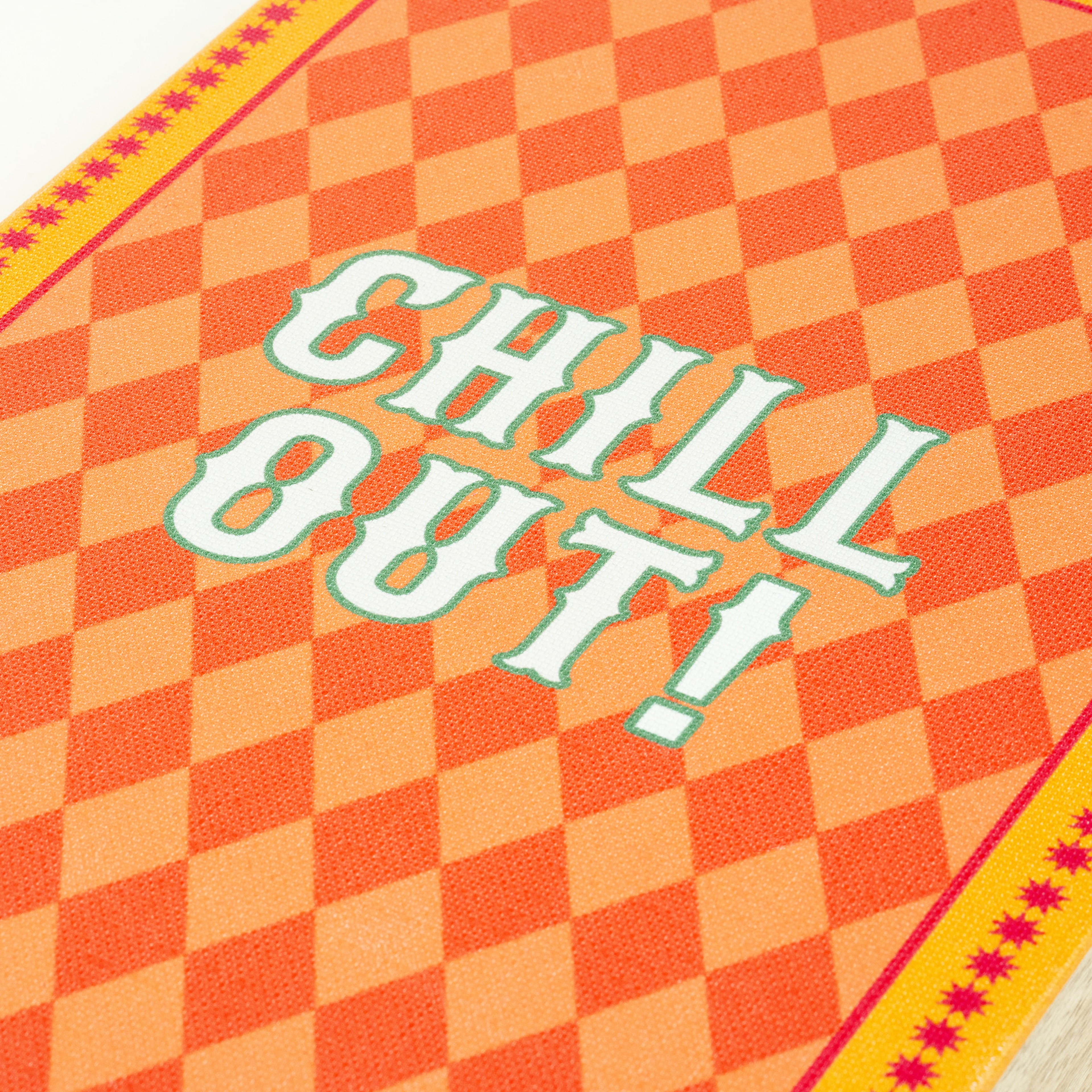 Olbıa Kanvas - Polistren - Kadife Dekoratif Kutu 19x30 Cm Sarı - Turuncu