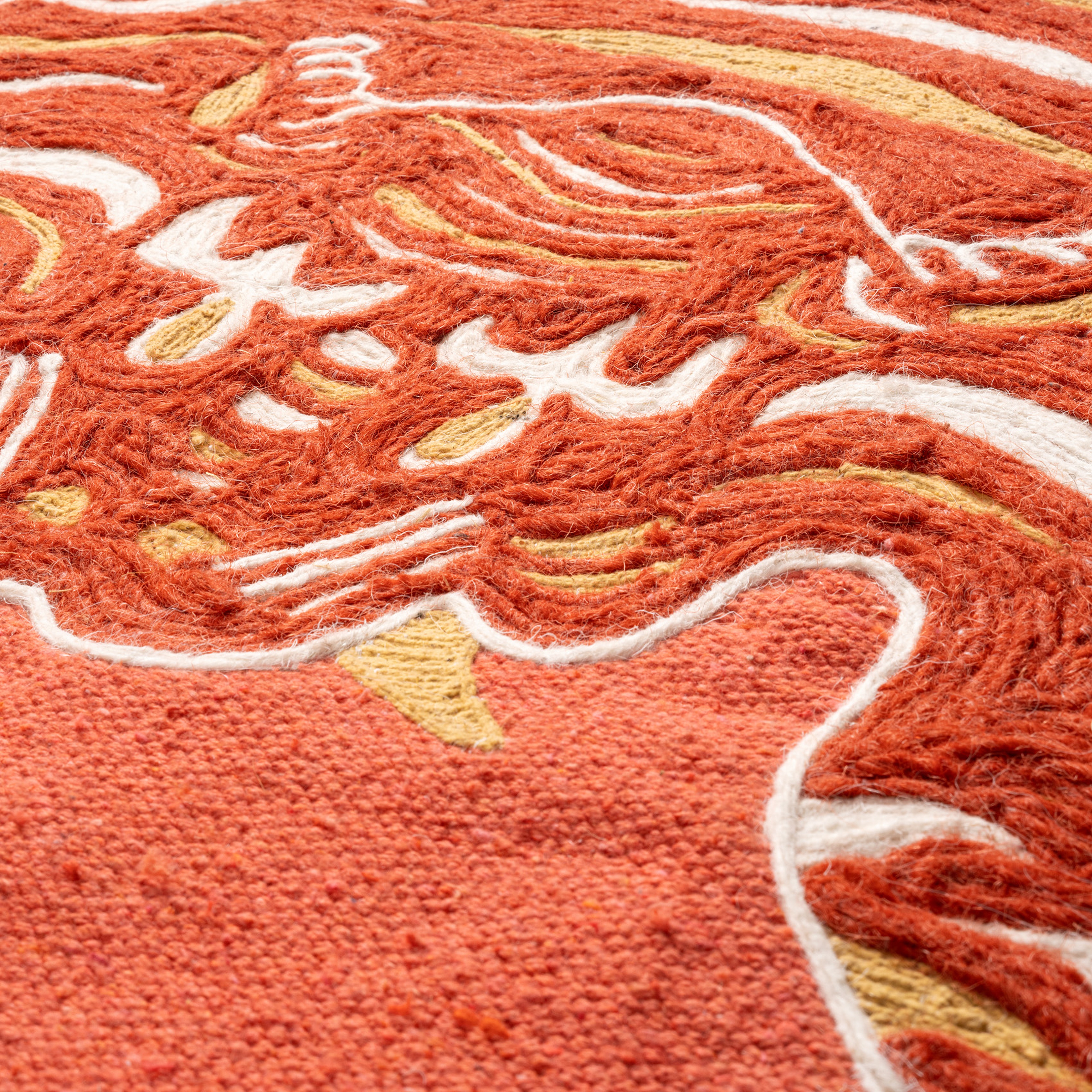 Palrı Pamuk Pamuk %100 Pamuk Kilim 120x180 Cm Kırmızı