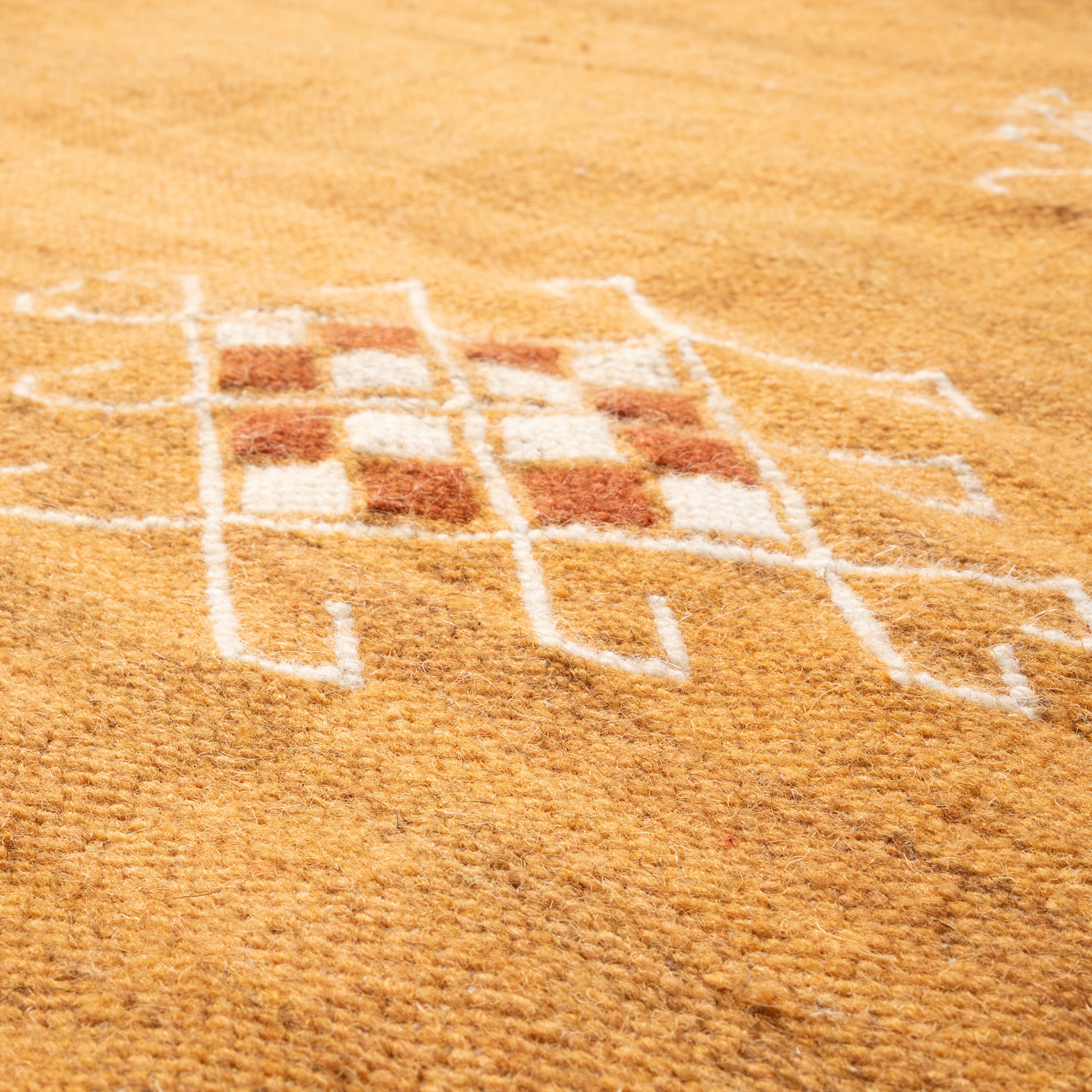 Jaıpur Yün Kilim 120x180 Cm Hardal