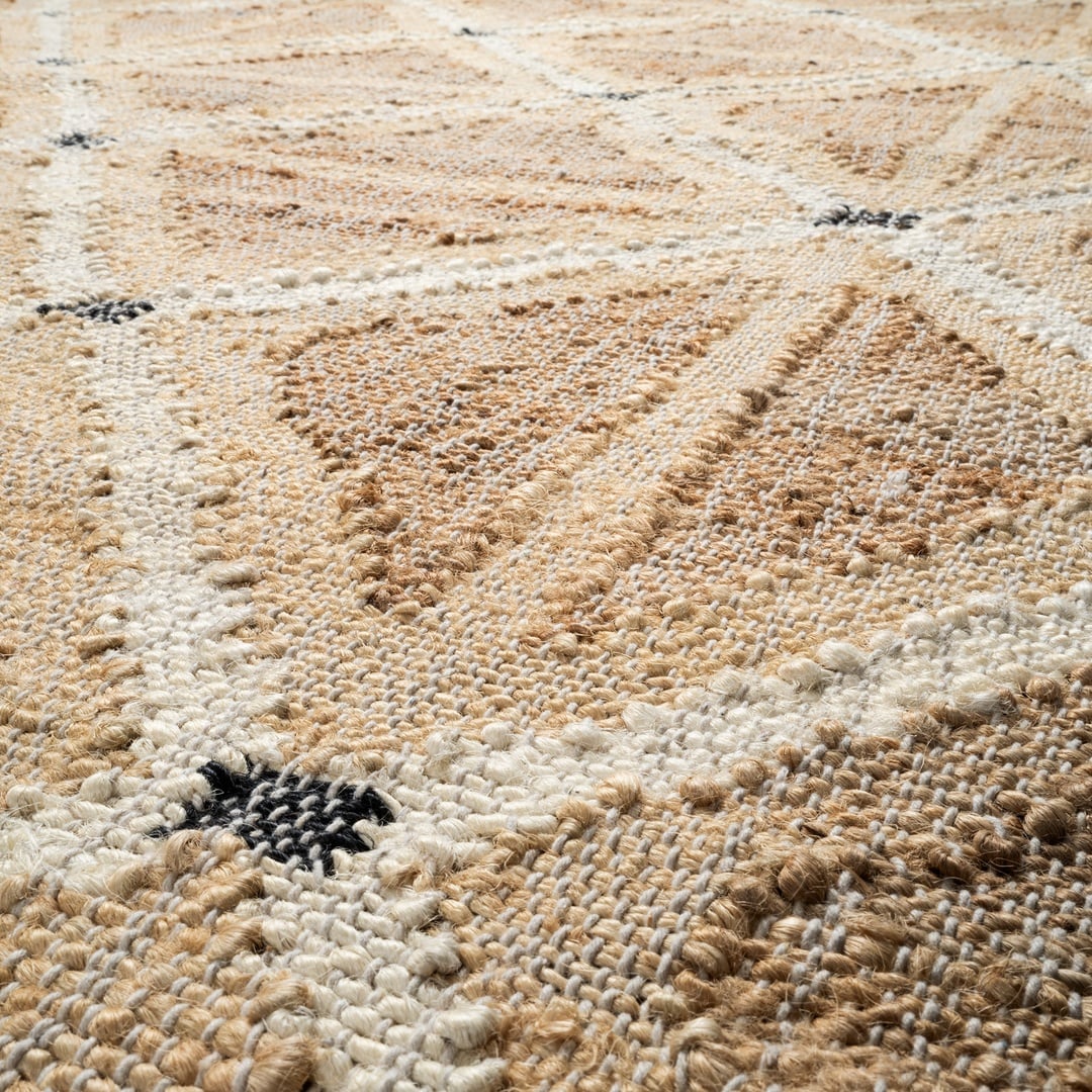 Jaıpur Jüt Kilim 80x150 Cm Bej