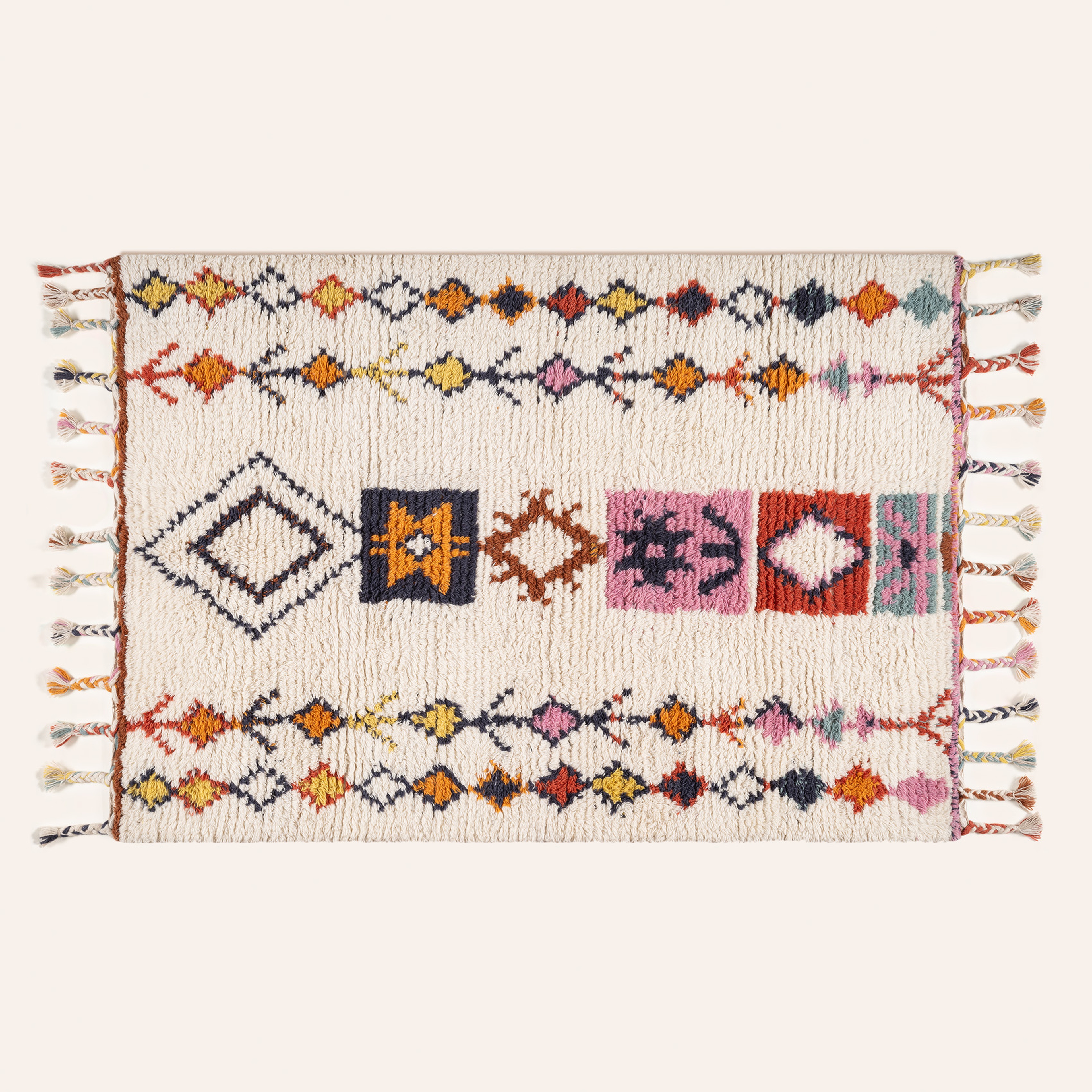 Jaıpur Yün Halı 160x230 Cm Krem