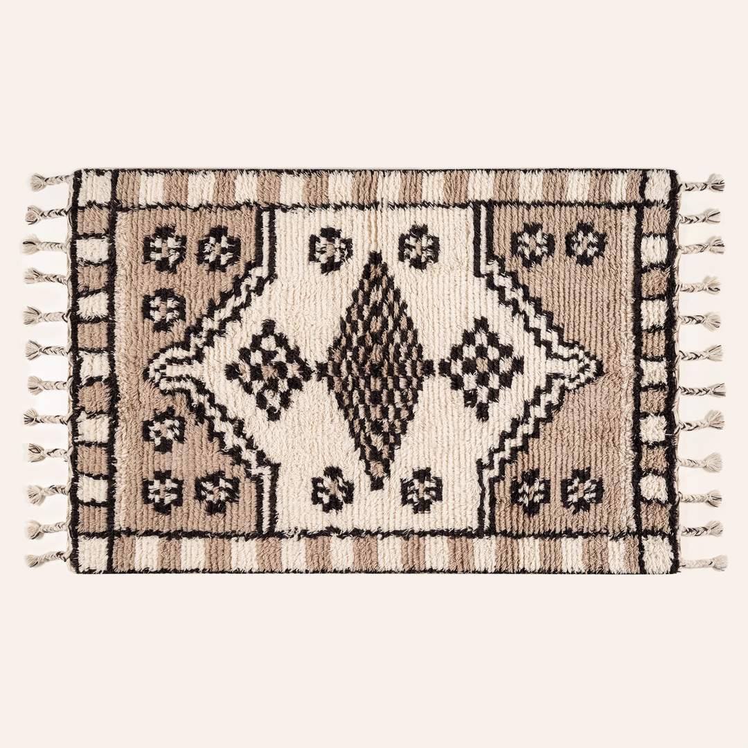 Jaıpur Yün Halı 120x180 Cm Bej