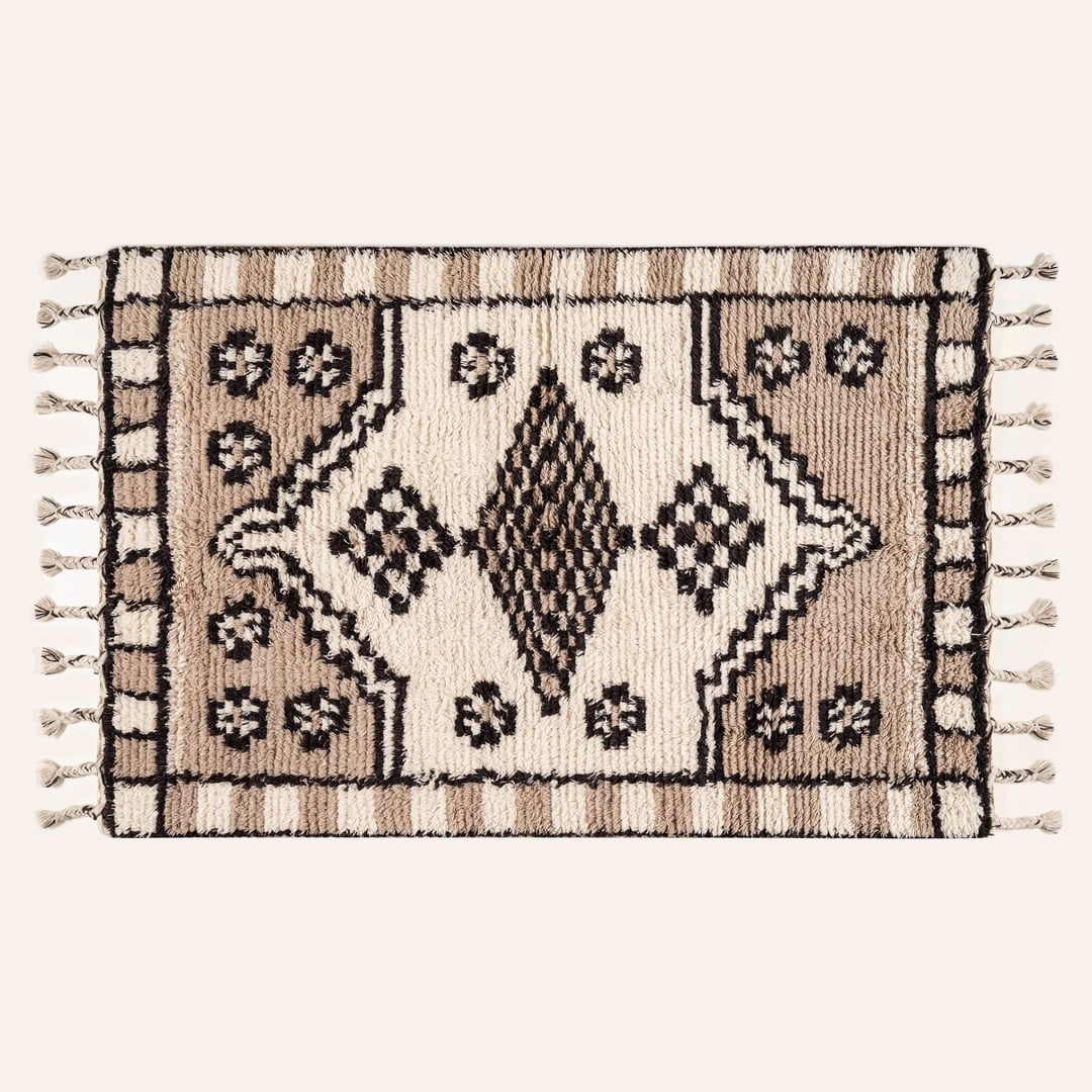 Jaıpur Yün Halı 160x230 Cm Bej