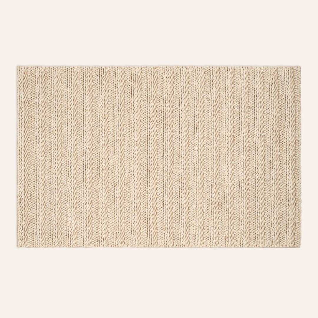 Panıpat Yün Halı 120x180 Cm Bej