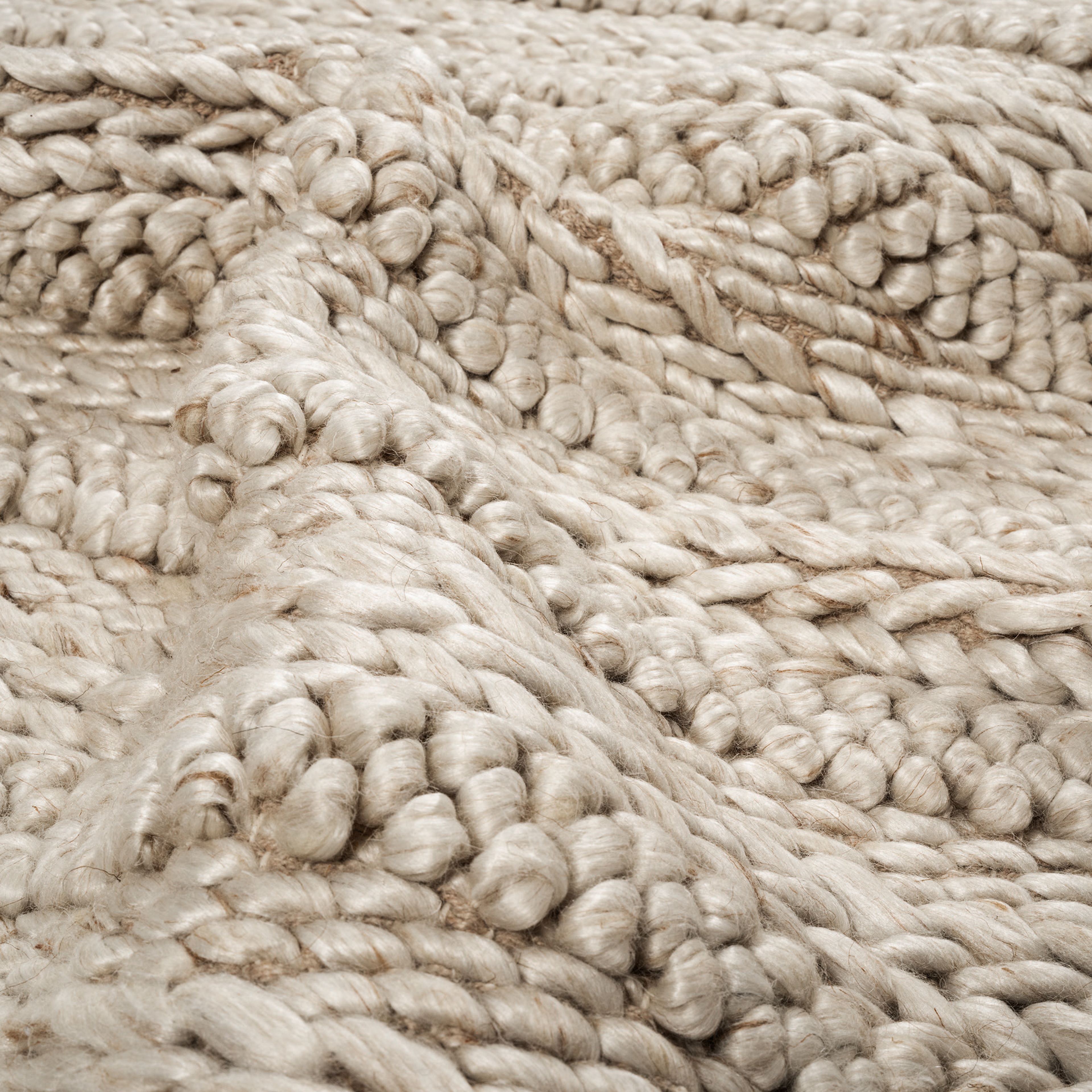 Panıpat Yün Halı 160x230 Cm Gri