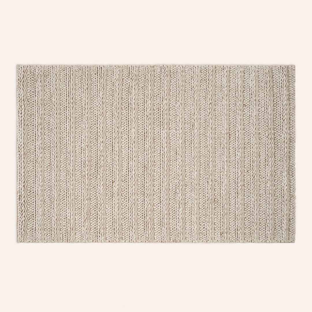 Panıpat Yün Halı 160x230 Cm Gri