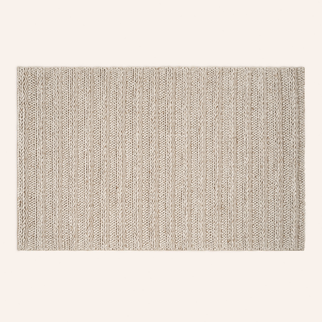 Panıpat Yün Halı 120x180 Cm Gri