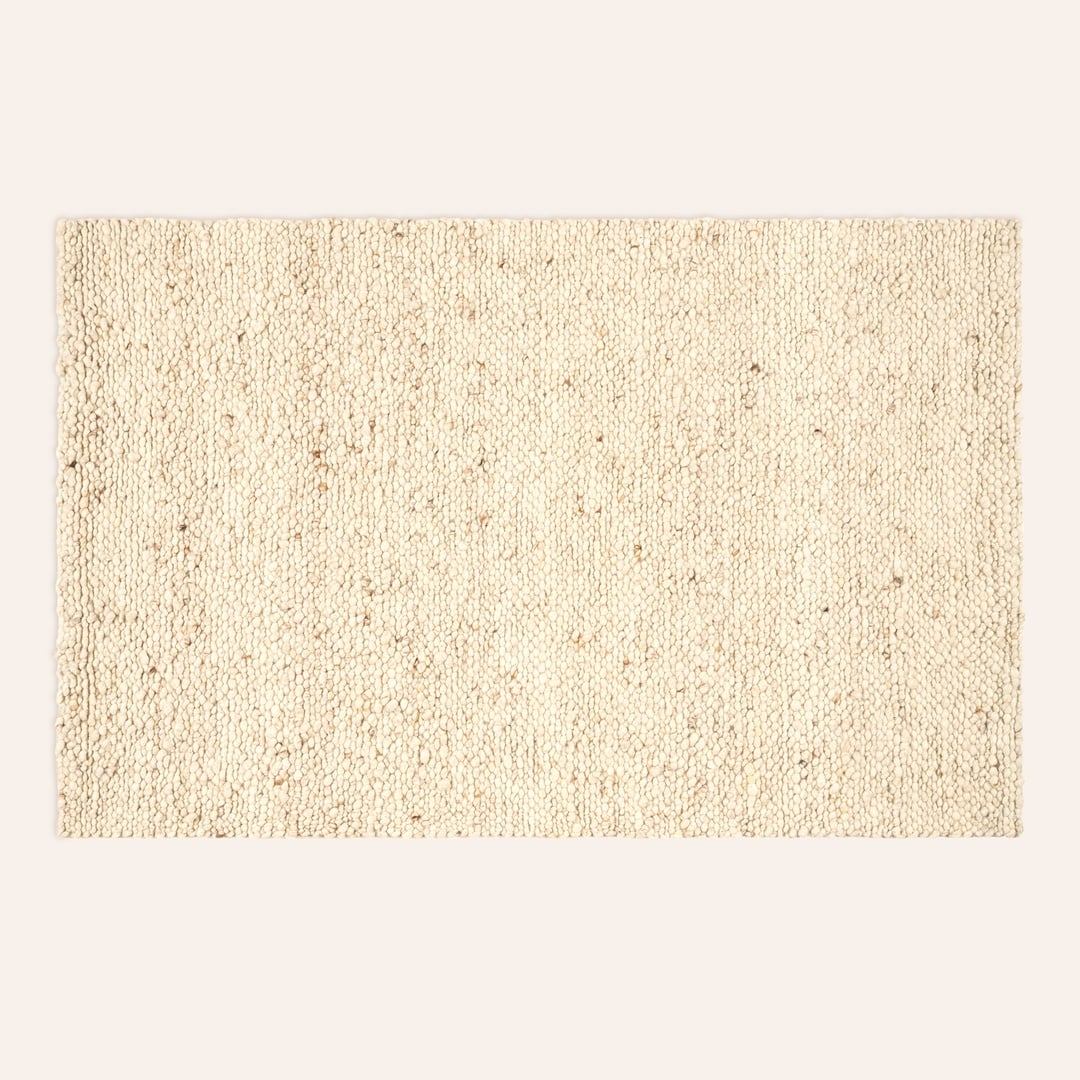 Panıpat Yün Halı 160x230 Cm Krem