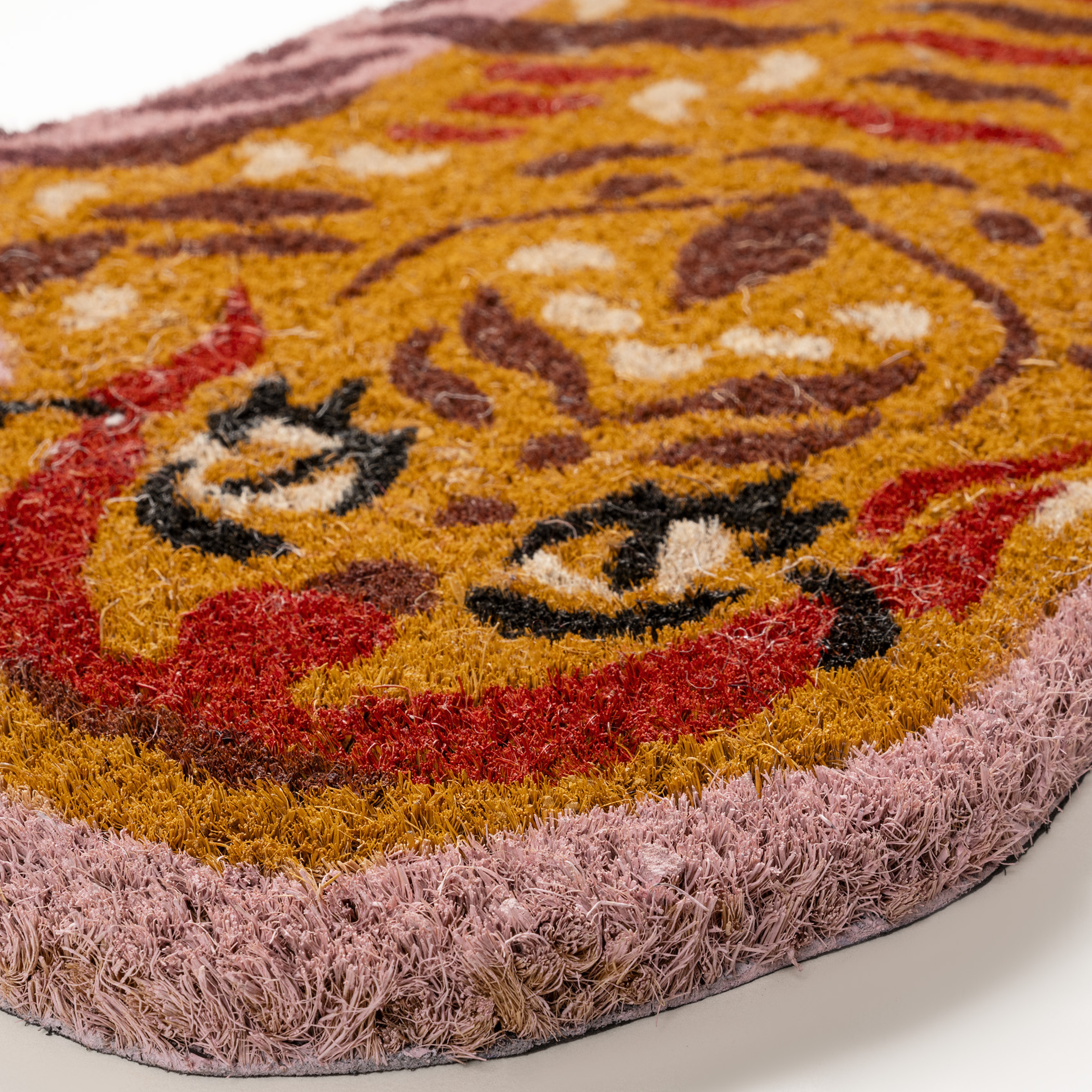 Kerala Coır Kapı Önü Paspası 58x75 Cm Sarı