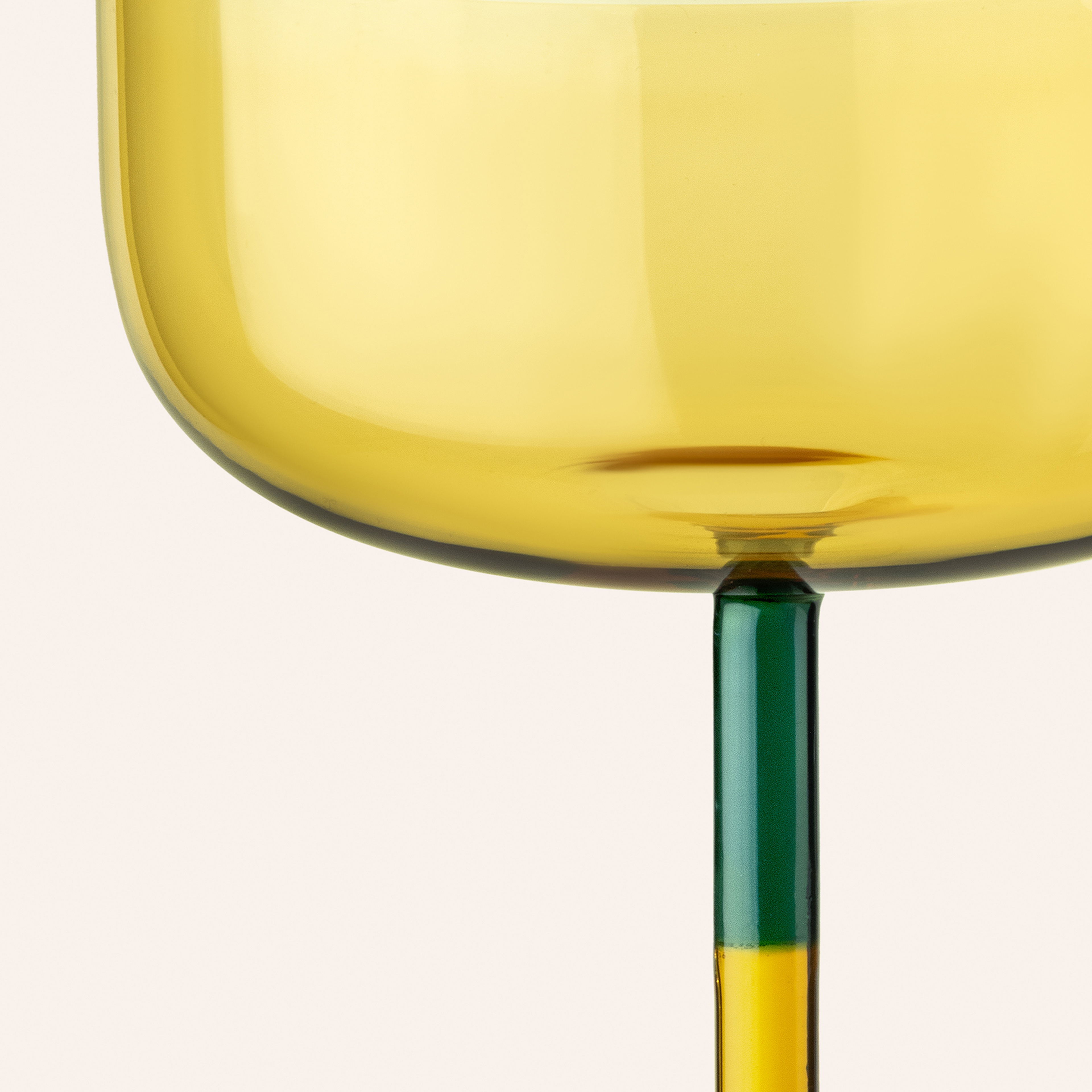 Henan Borosilikat Cam Kadeh 300 Ml Sarı