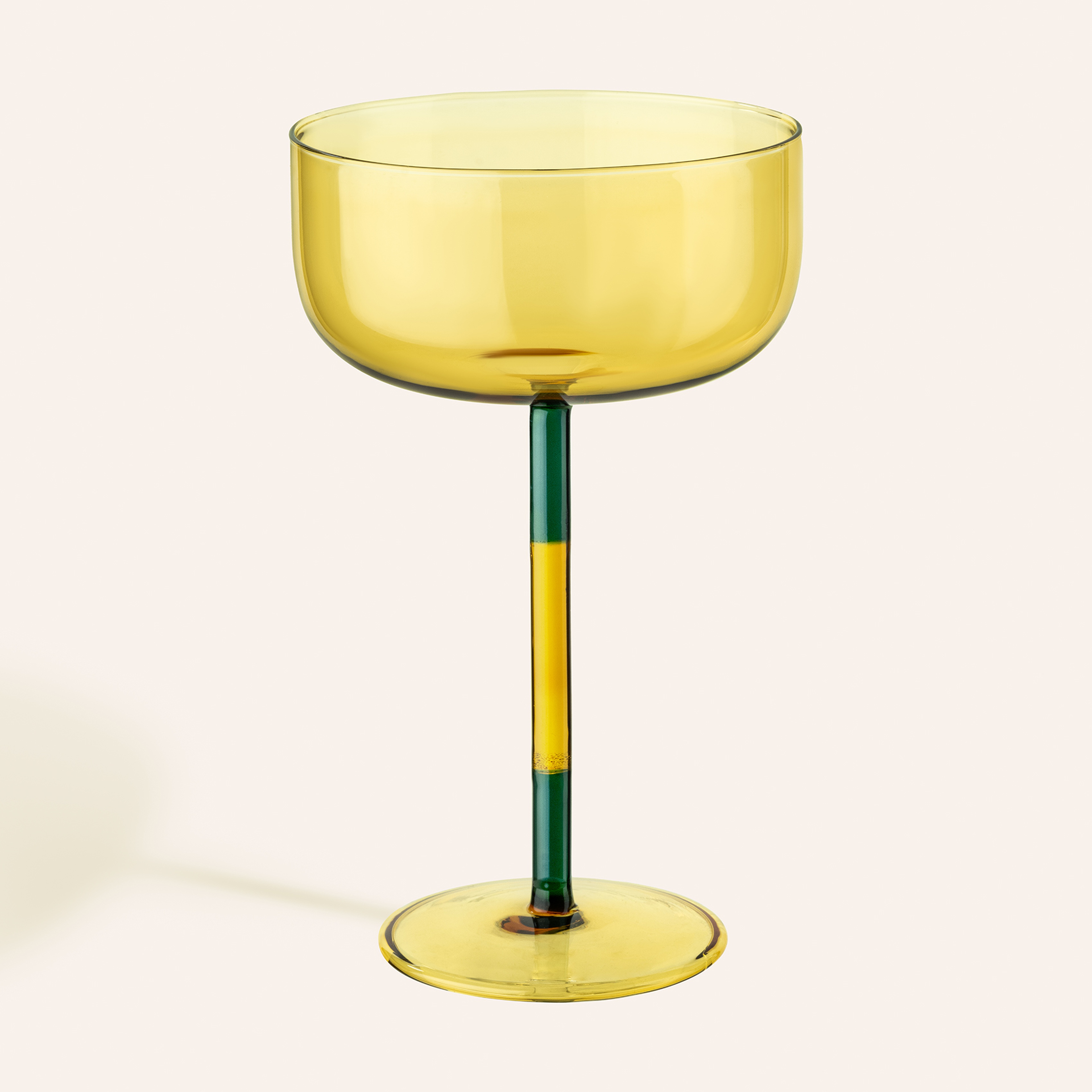 Henan Borosilikat Cam Kadeh 300 Ml Sarı