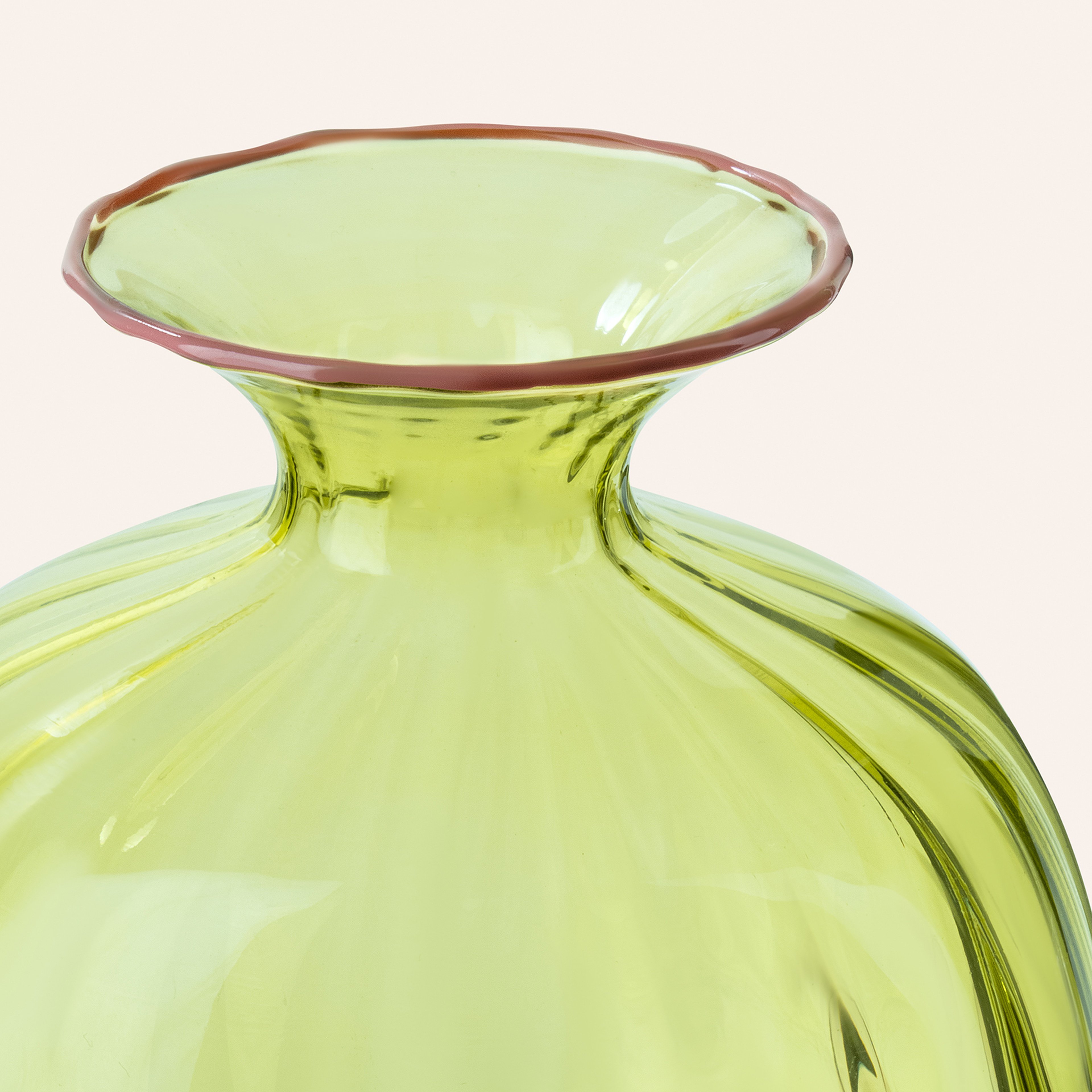 Nanjıng Borosilikat Cam Dekoratif Obje 10x10x10 Cm Sarı