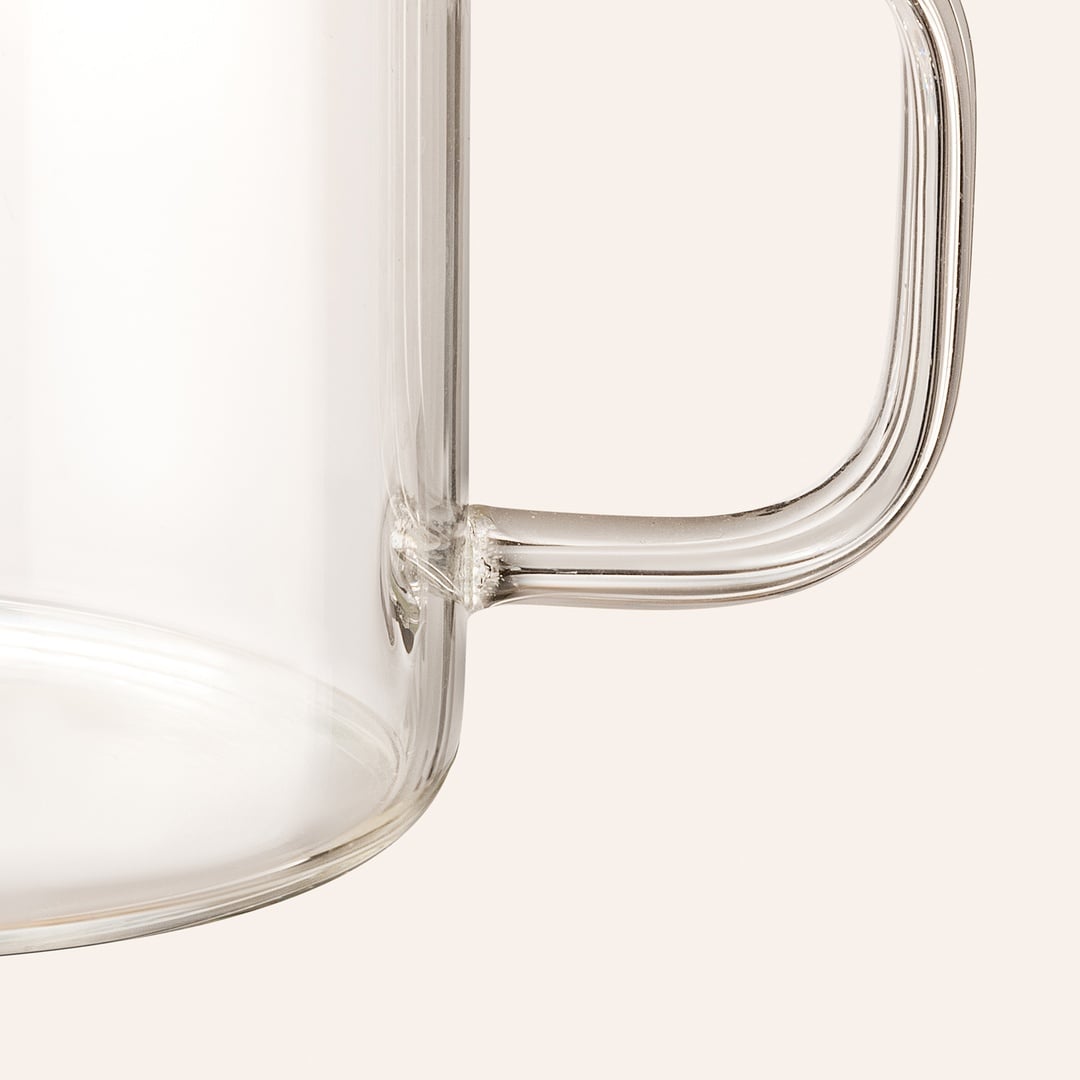 Panyu Borosilikat Cam Kupa 150 Ml Şeffaf