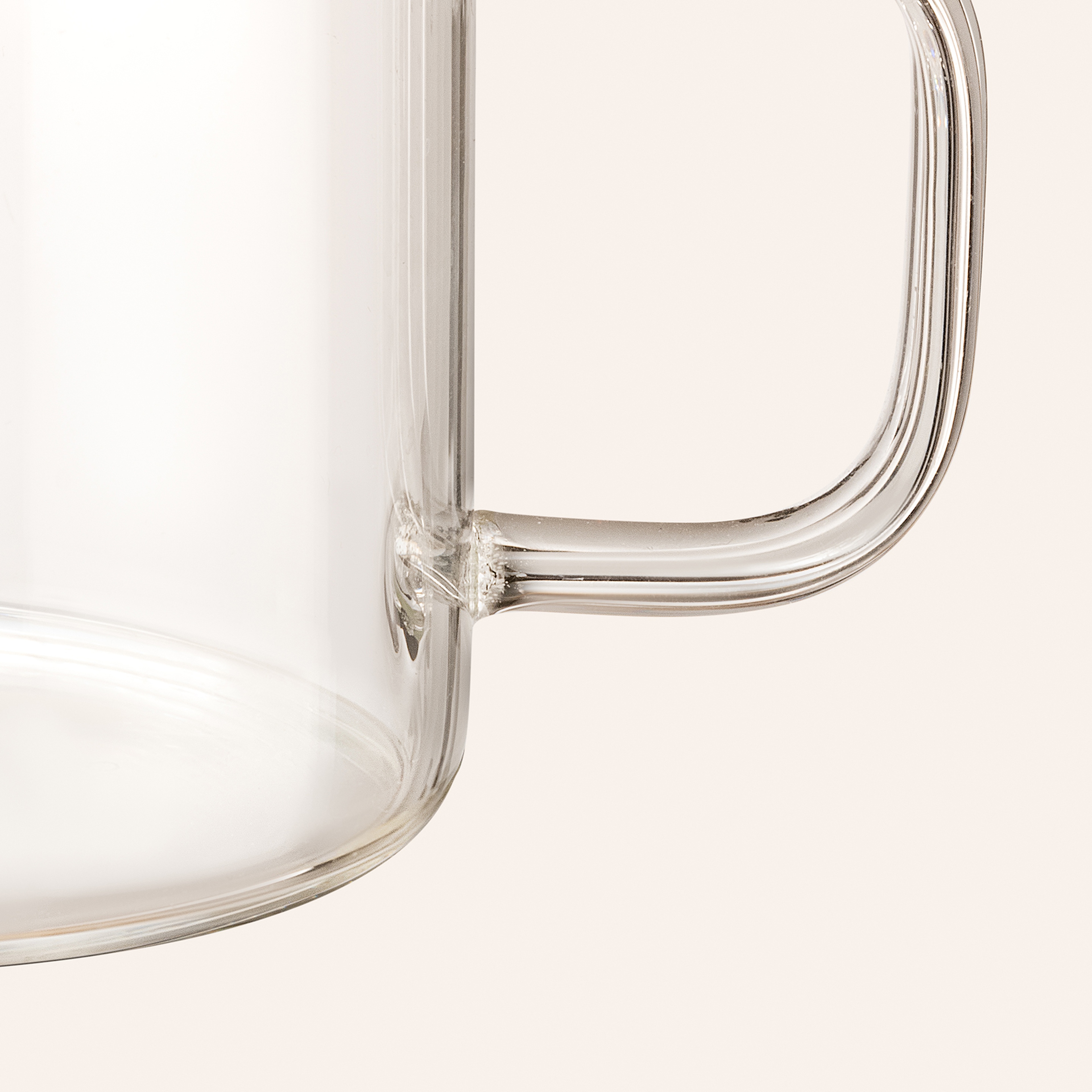 Panyu Borosilikat Cam Kupa 150 Ml Şeffaf