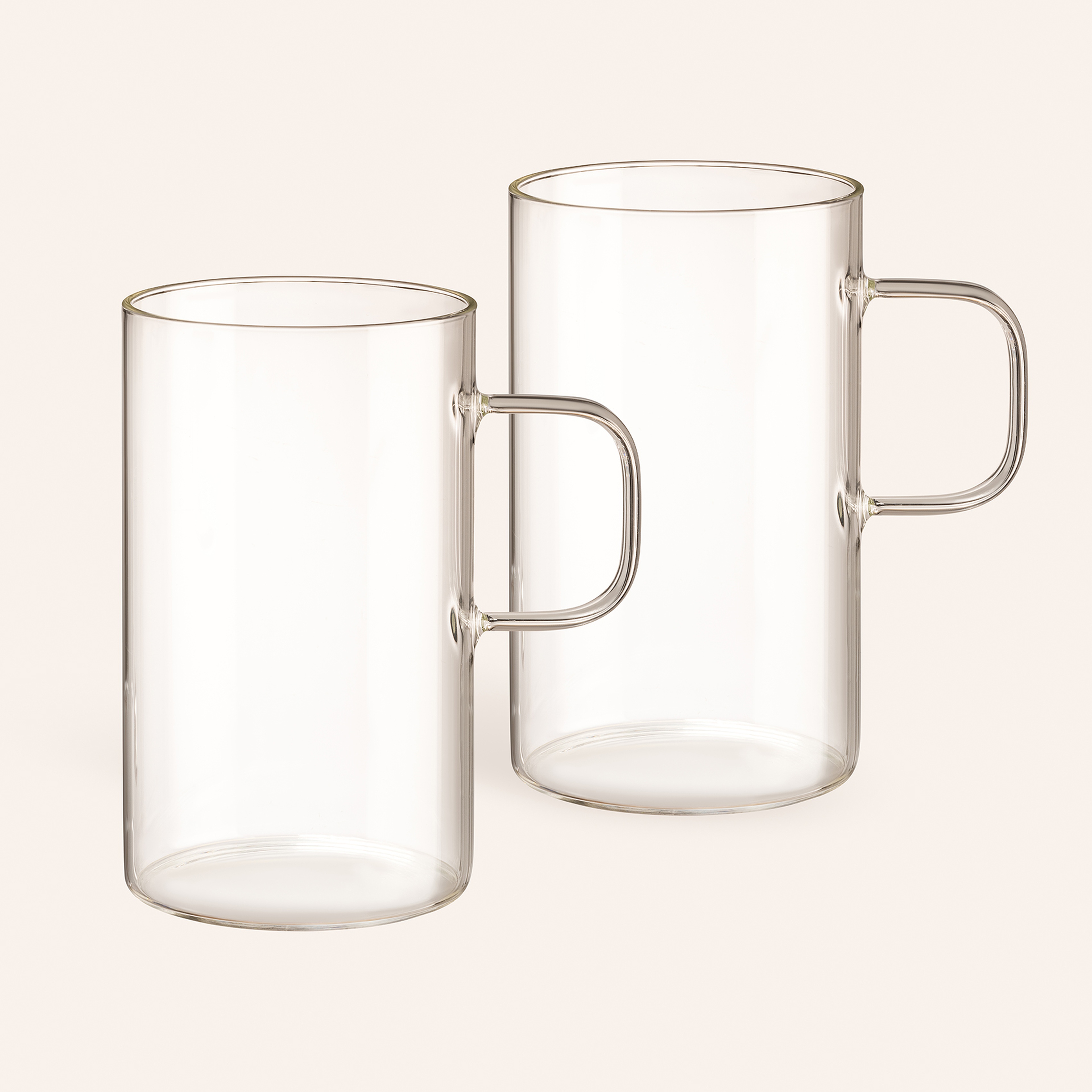 Panyu Borosilikat Cam Kupa 300 Ml Şeffaf