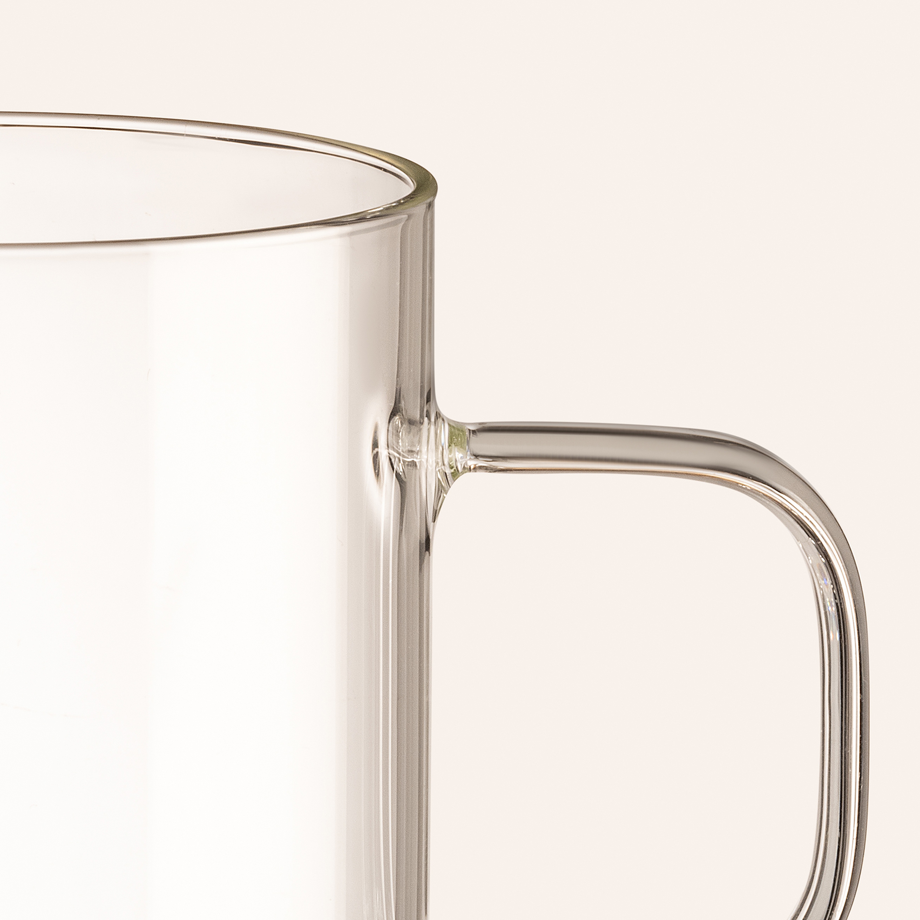 Panyu Borosilikat Cam Kupa 300 Ml Şeffaf