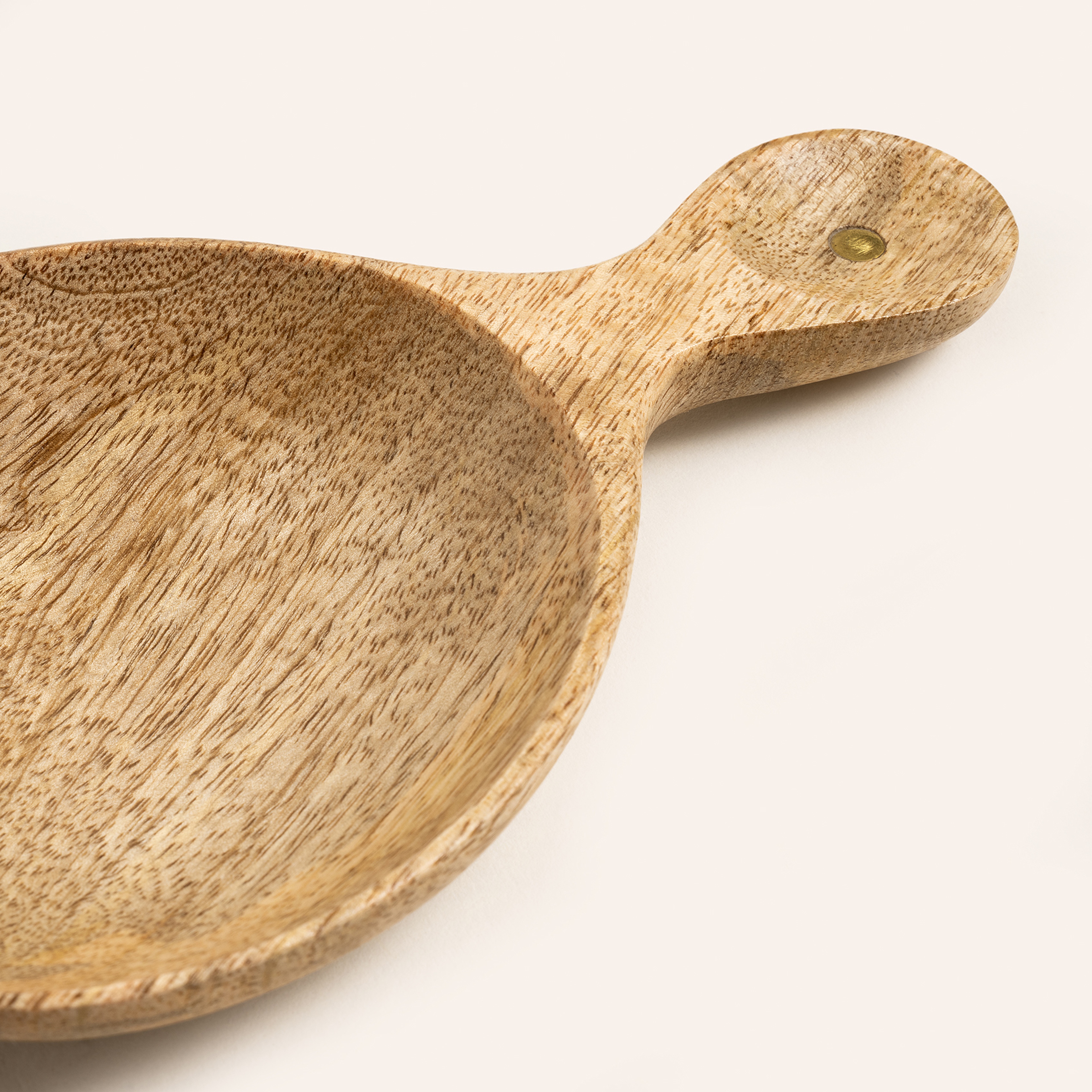 Rampur Mango Ağacı Servis Seti 17x10x2 Cm Natural