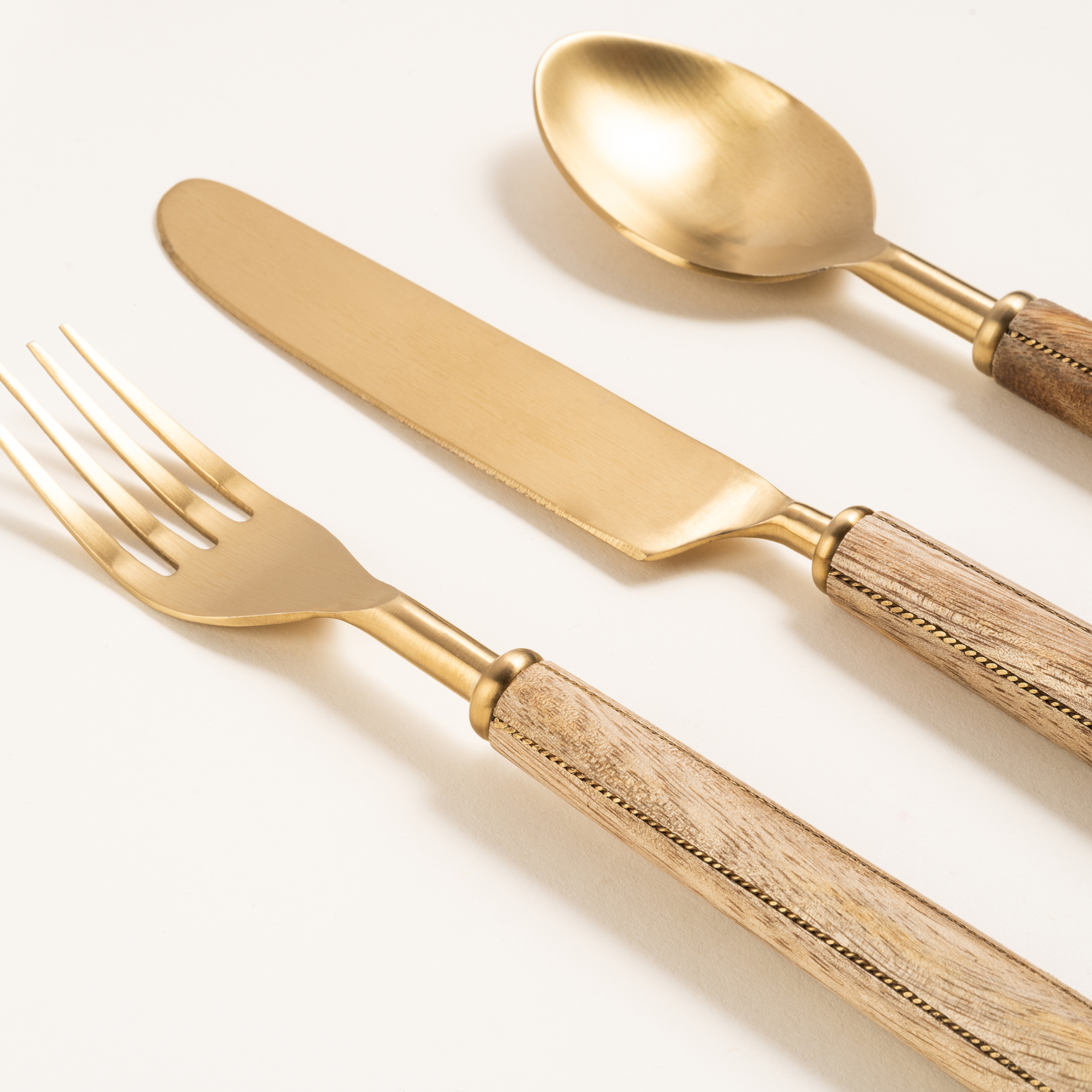 Rampur Çelik Çkb Seti 24x3x1 Cm Natural - Altın