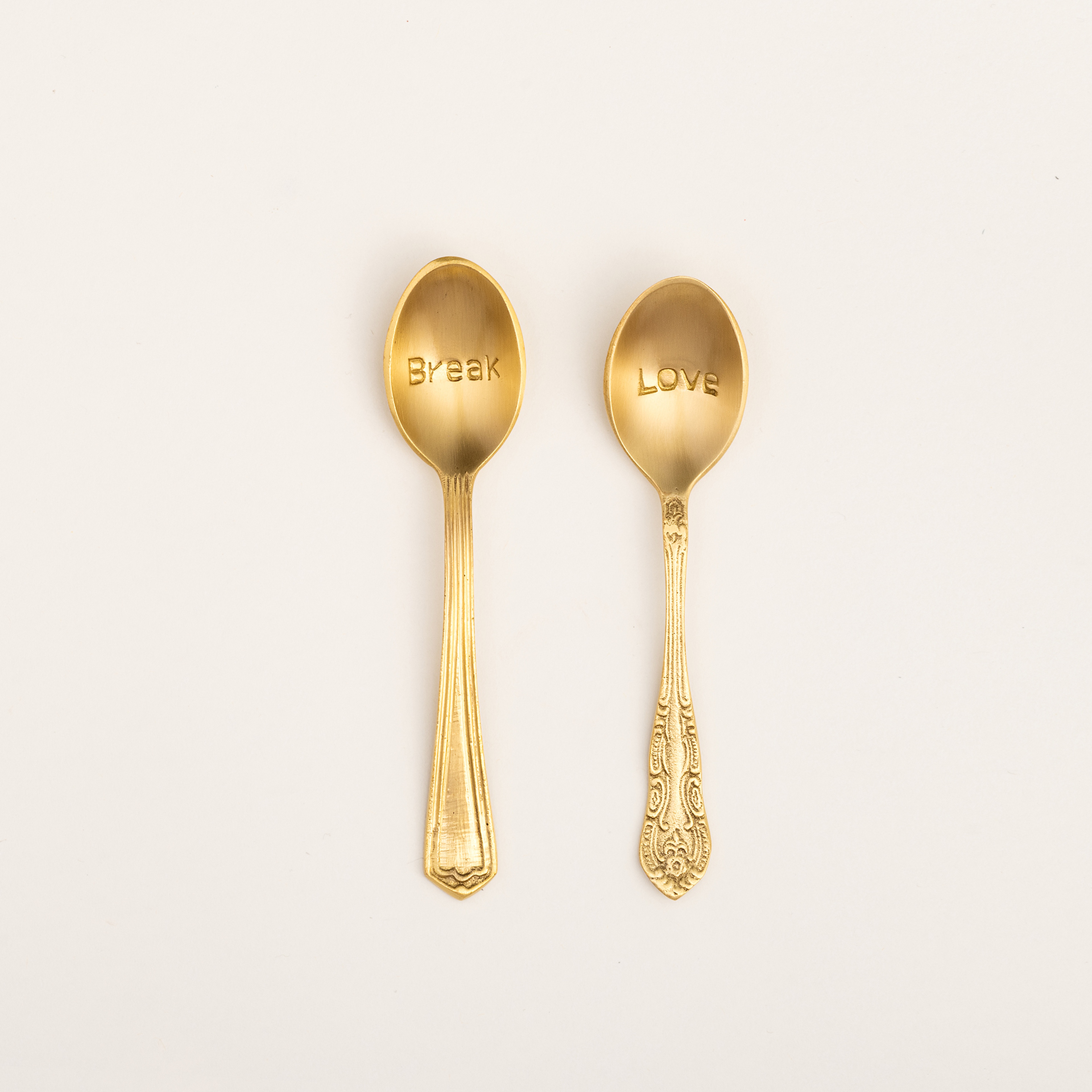 Lotus Pirinç Dekoratif Obje 14 Cm Mat Altın