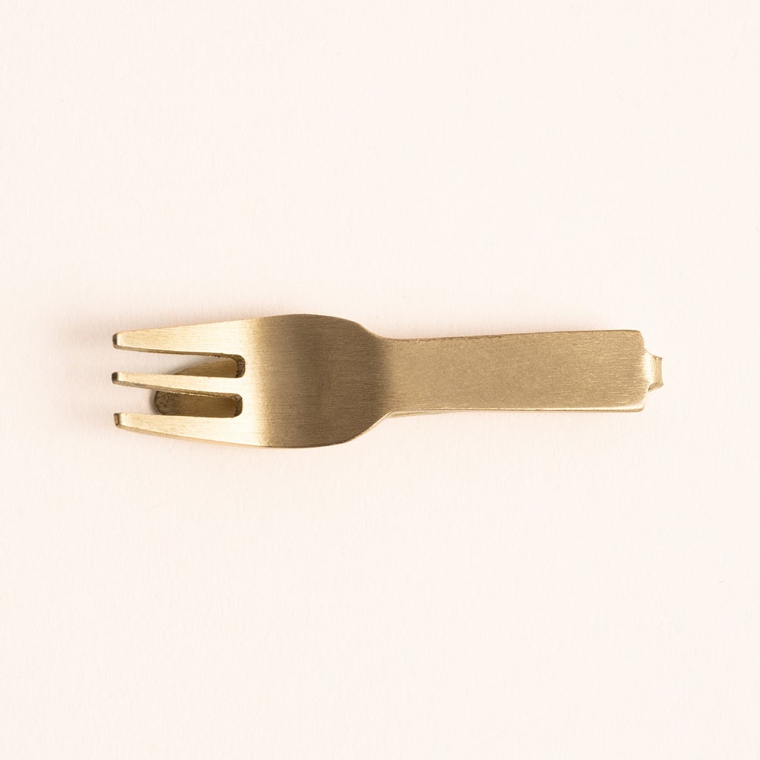 Lotus Pirinç Dekoratif Obje 4 Cm Mat Altın