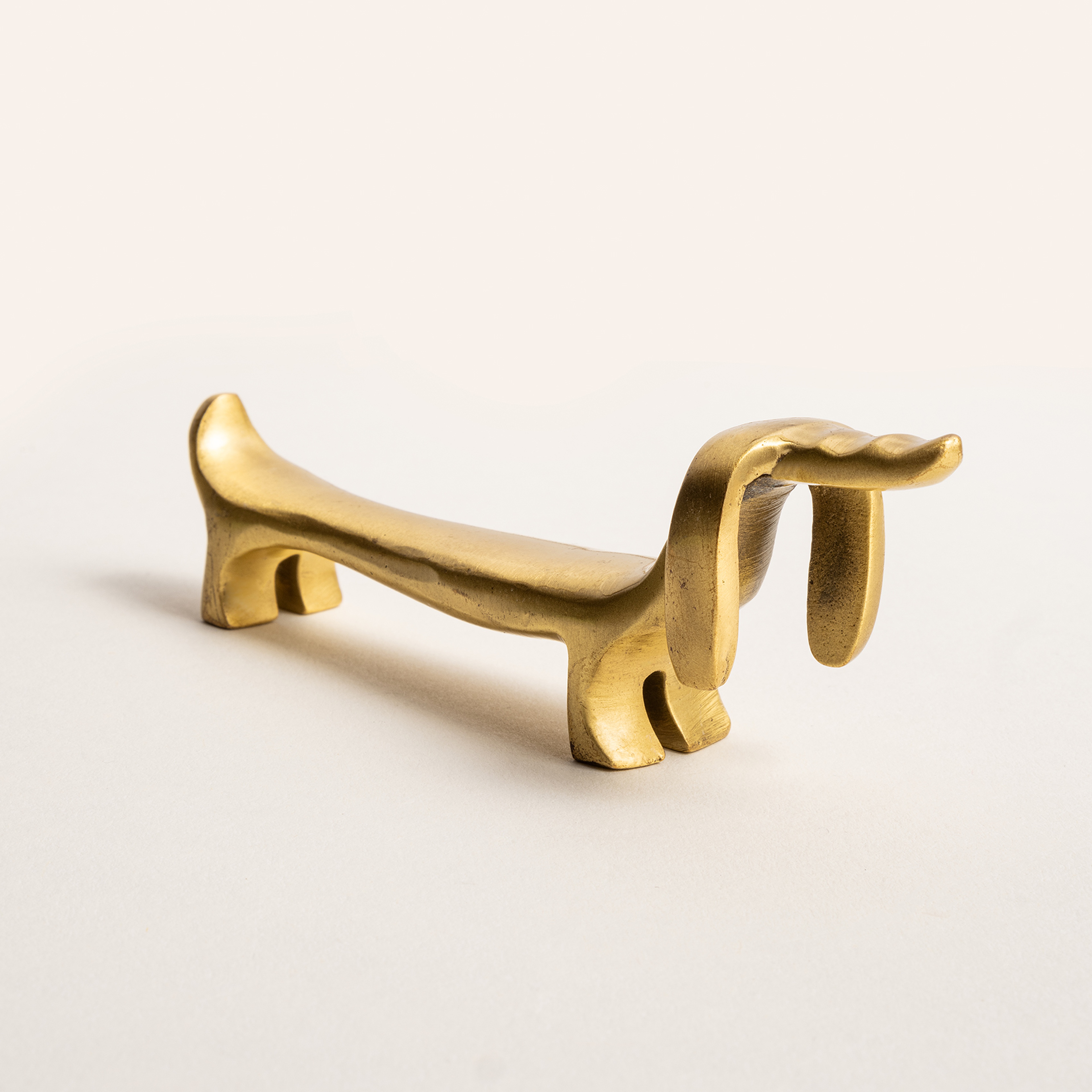 Lotus Pirinç Dekoratif Obje 11x4 Cm Mat Altın