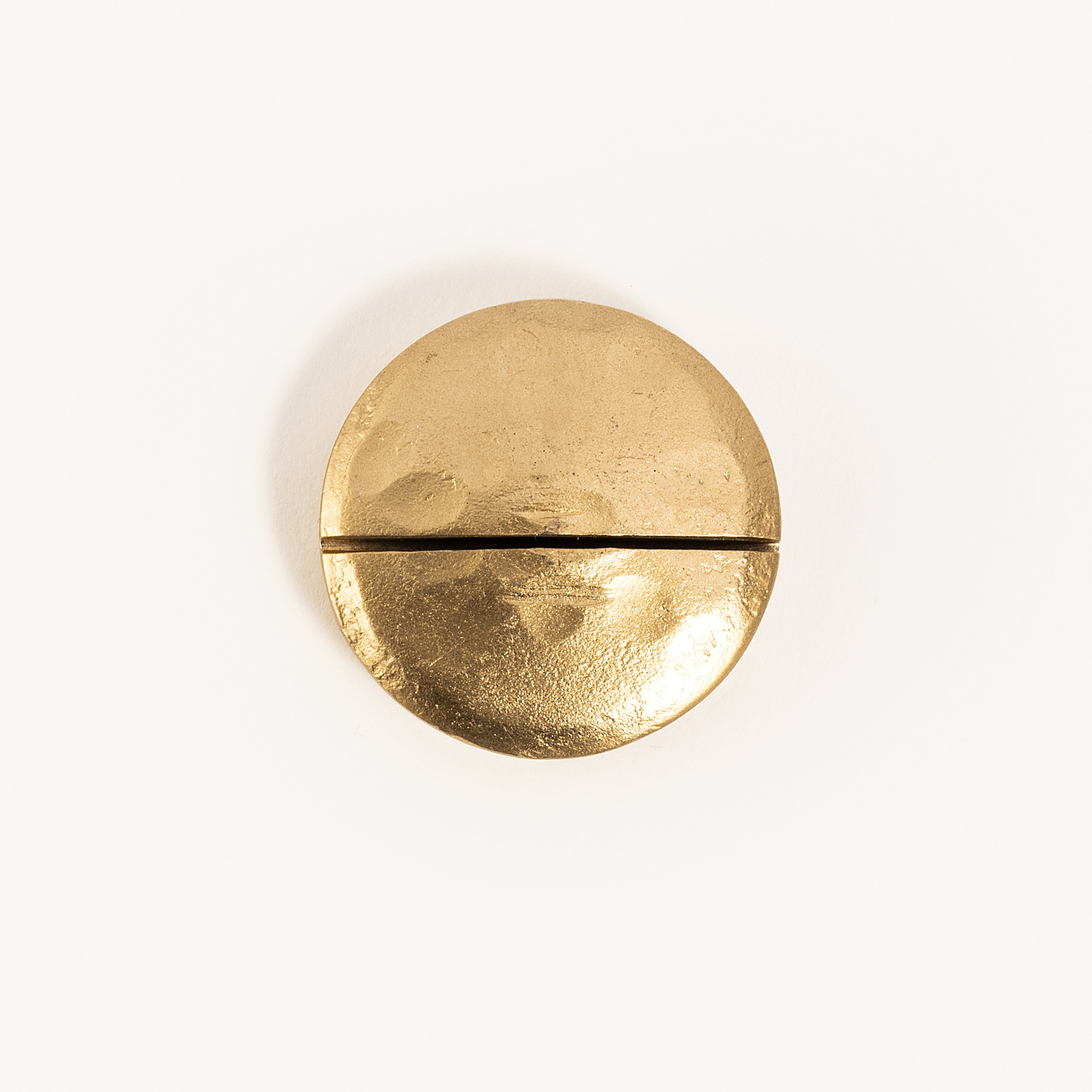 Lotus Metal Dekoratif Obje 4 Cm Mat Altın