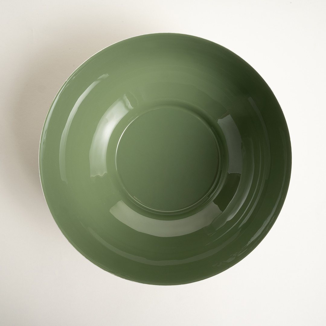 Nanpur Metal Kase 24x24x13 Cm Yeşil