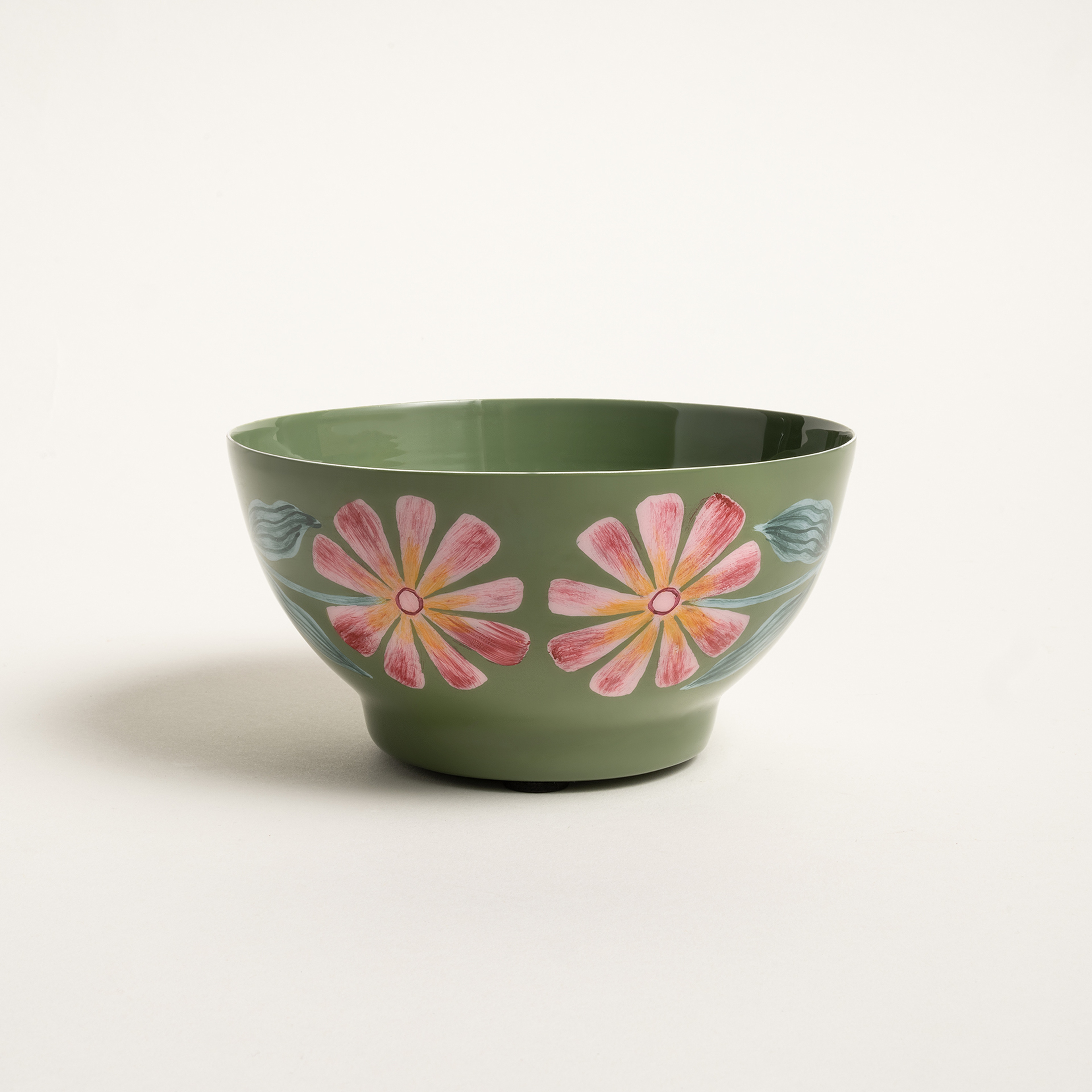 Nanpur Metal Kase 15x15x8 Cm Yeşil