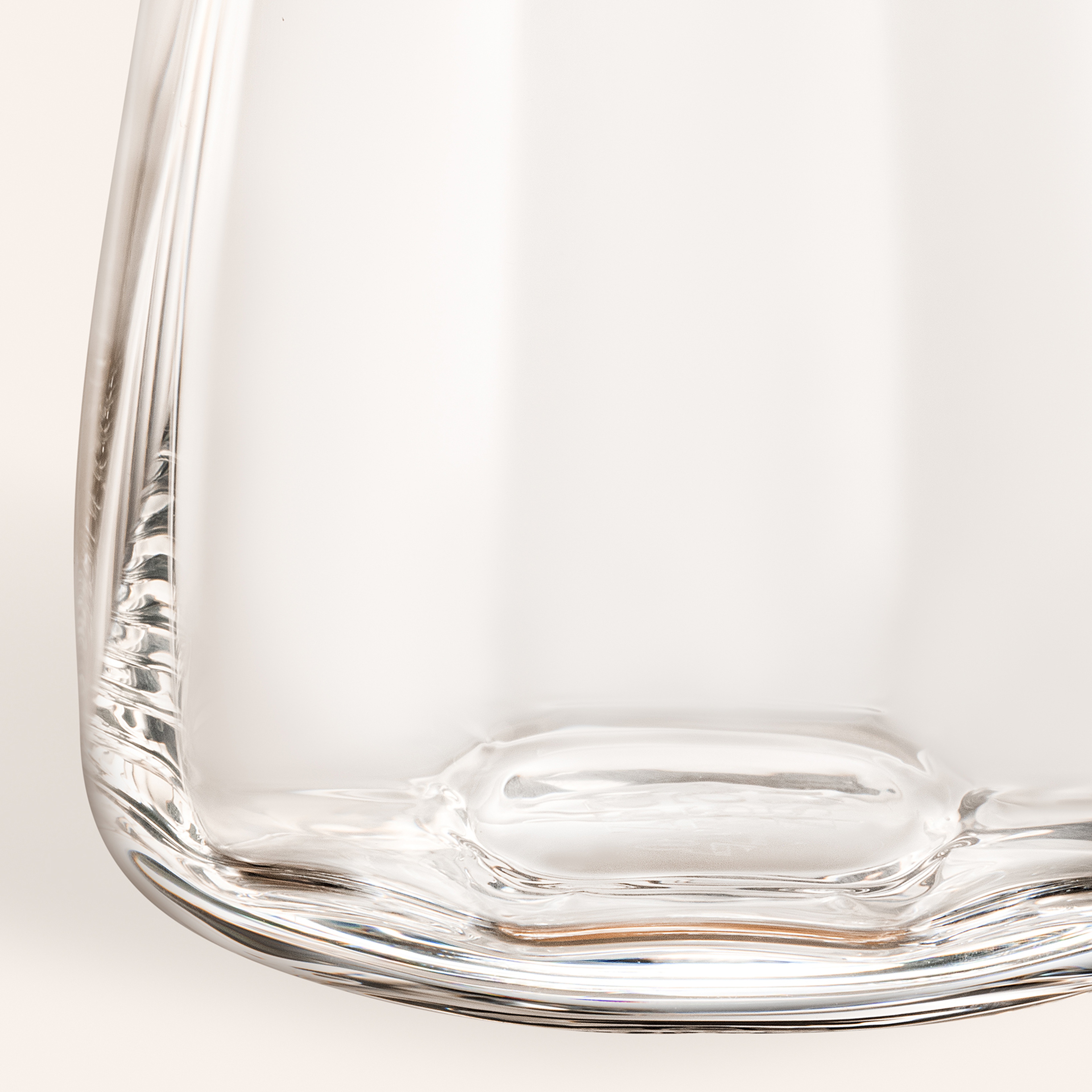 Poznan Cam Su Bardağı 400 Ml Şeffaf