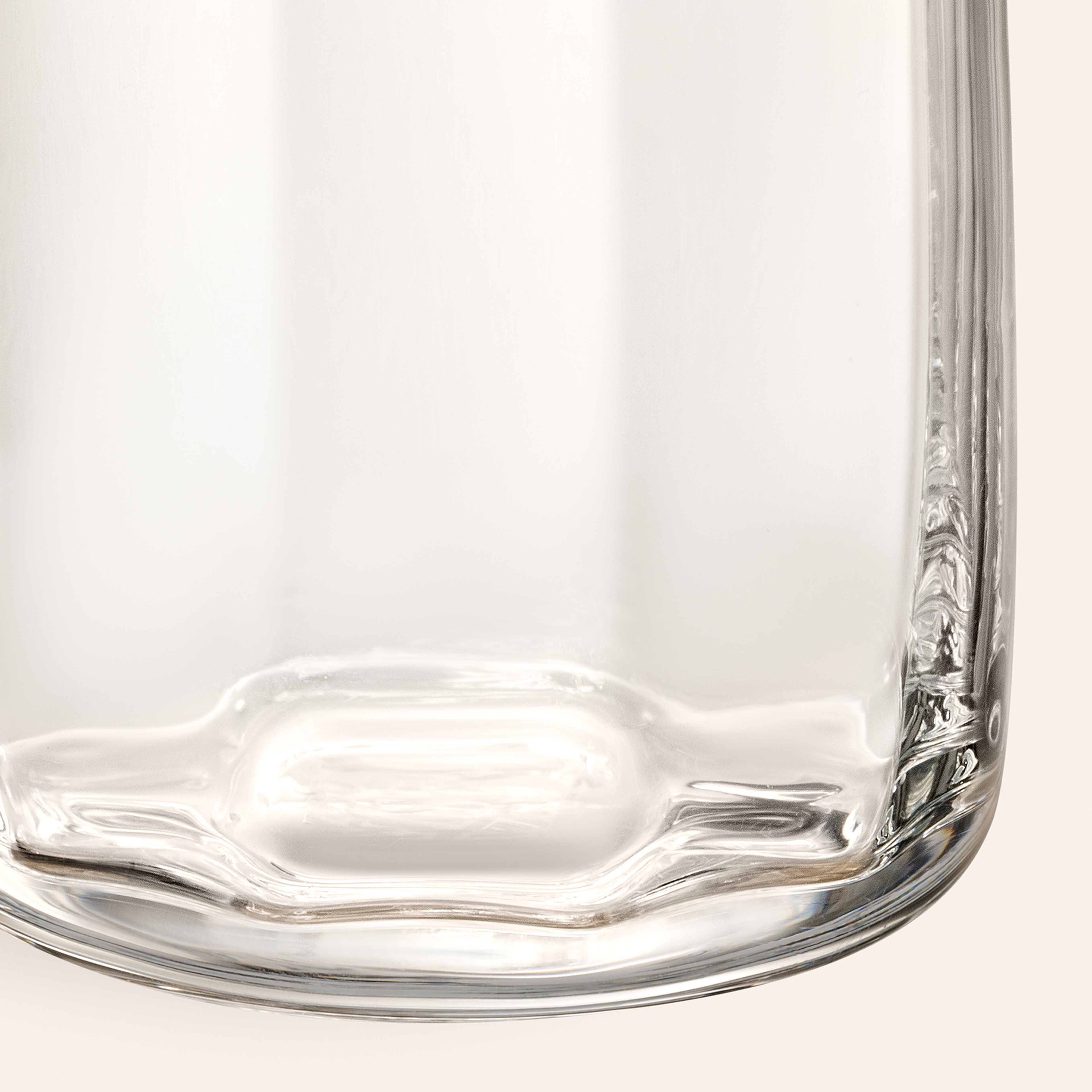 Poznan Cam Su Bardağı 500 Ml Şeffaf