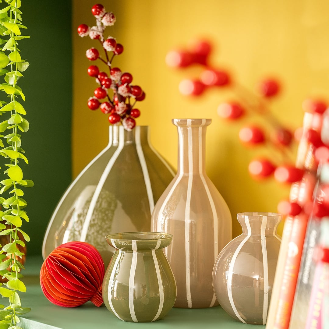 Aravalı Cam Dekoratif Obje 8x8x9 Cm Yeşil