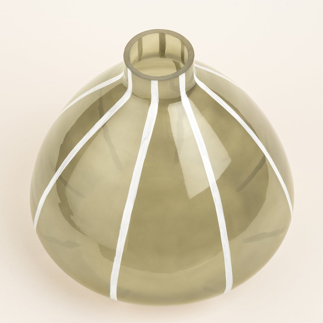 Aravalı Cam Dekoratif Obje 21x20x20 Cm Yeşil