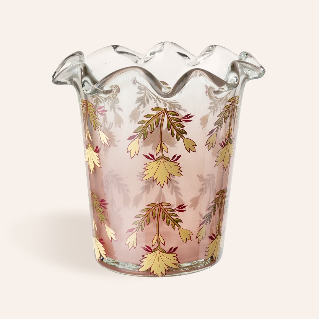 Aravalı Cam Dekoratif Kase 13x13x15 Cm Sarı