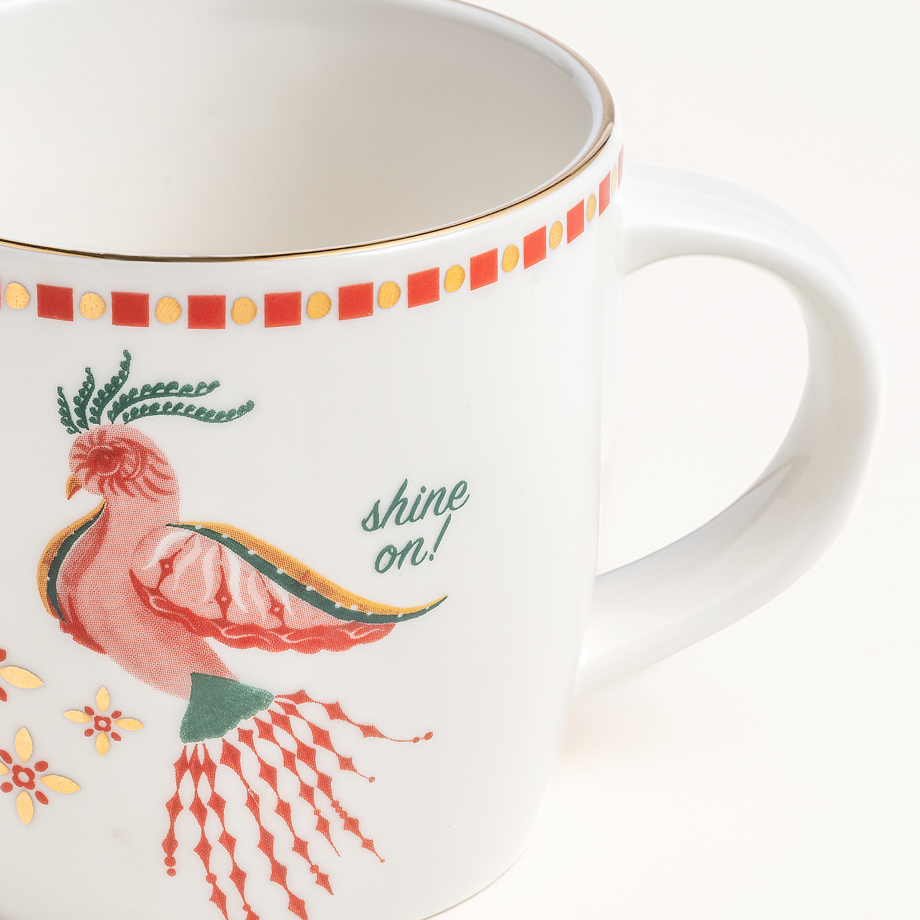 Gediz Porselen Kupa 350 Ml Renkli