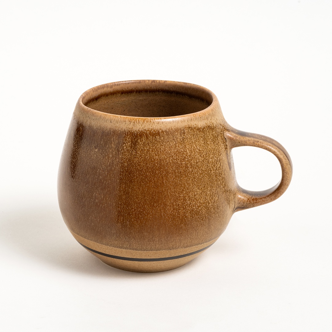 Lızbon Stoneware Kupa 14x10x10 Cm Kahverengi