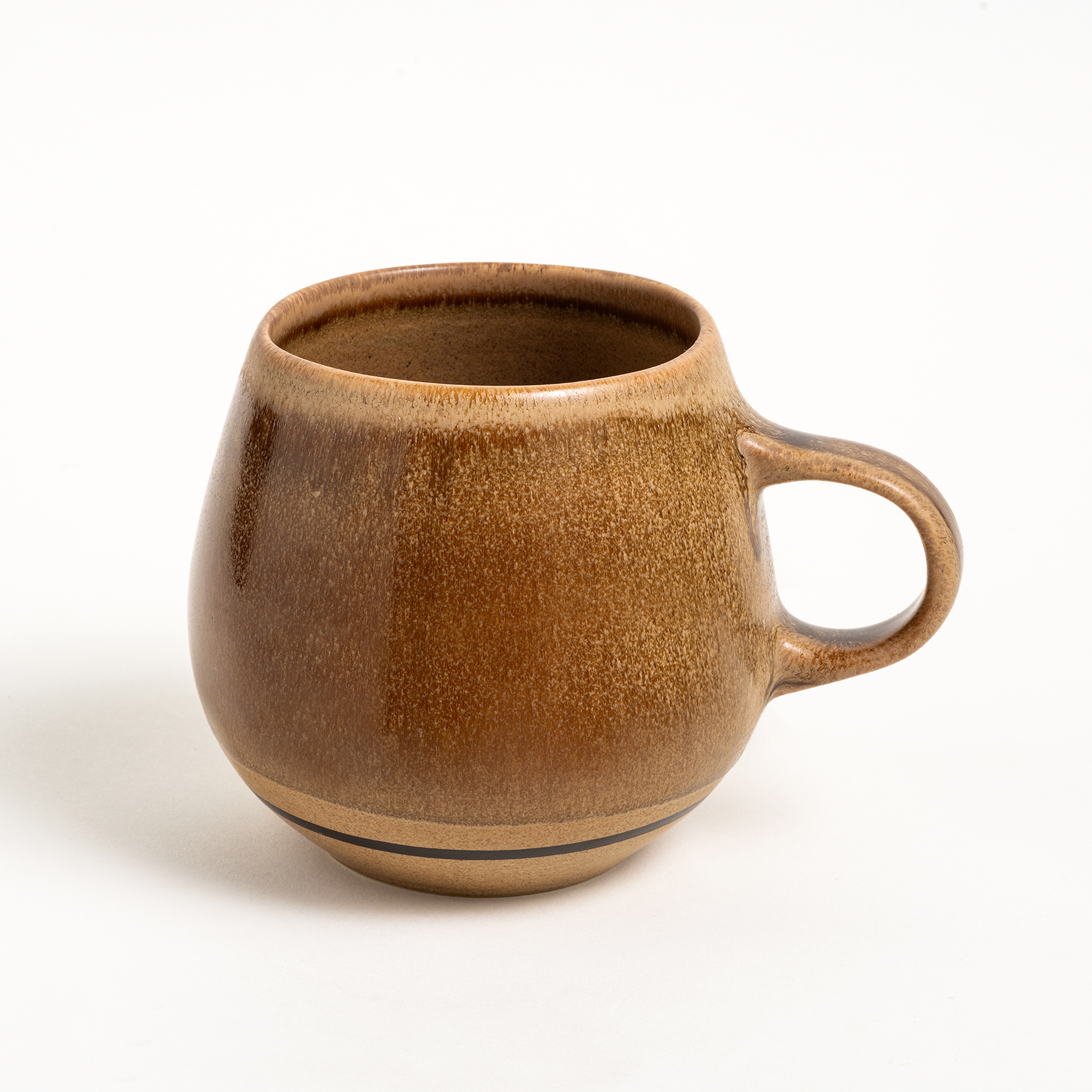 Lızbon Stoneware Kupa 14x10x10 Cm Kahverengi