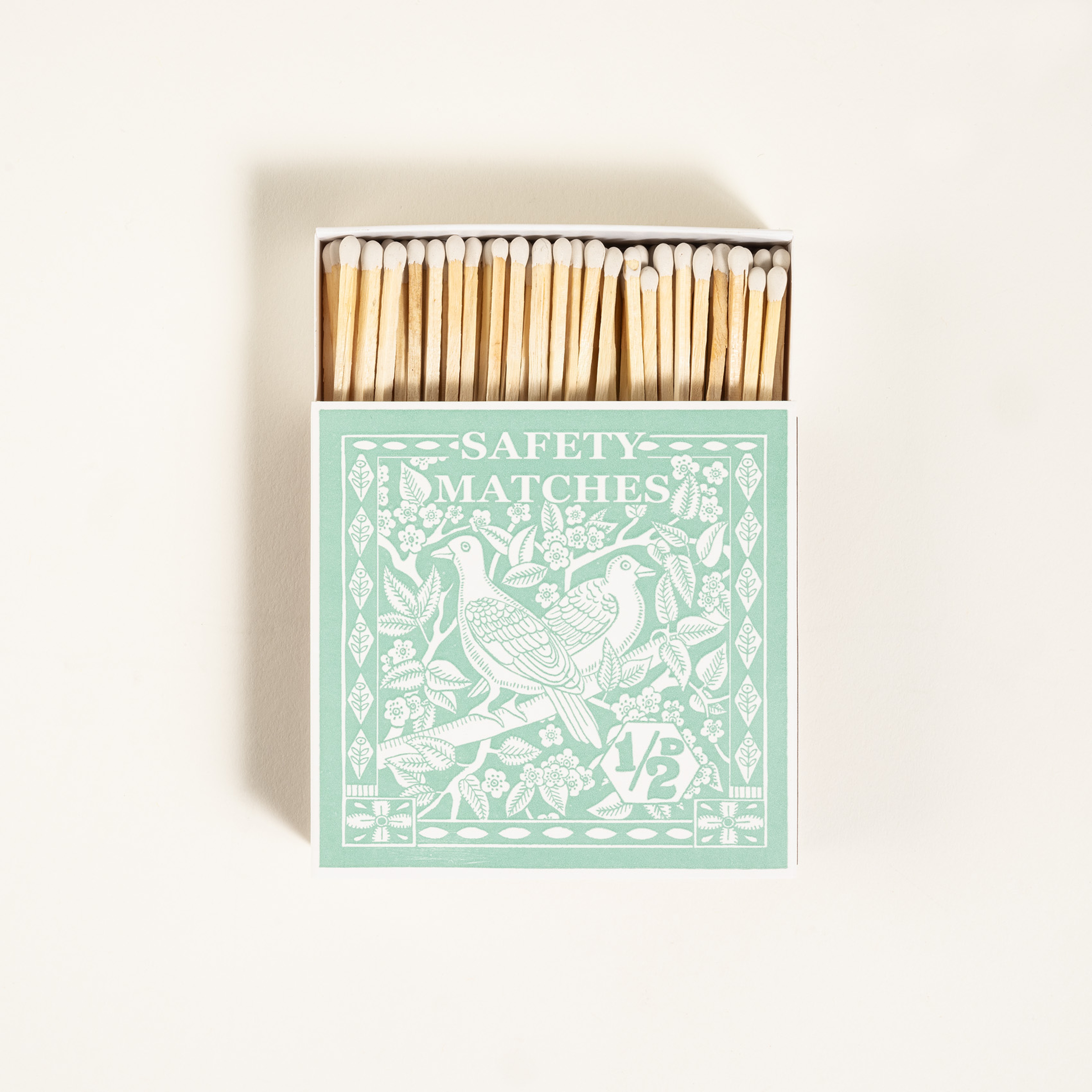 Bırdy Stamp Ahşap Kibrit Hediyelik Eşya 11x11x3 Cm Renkli