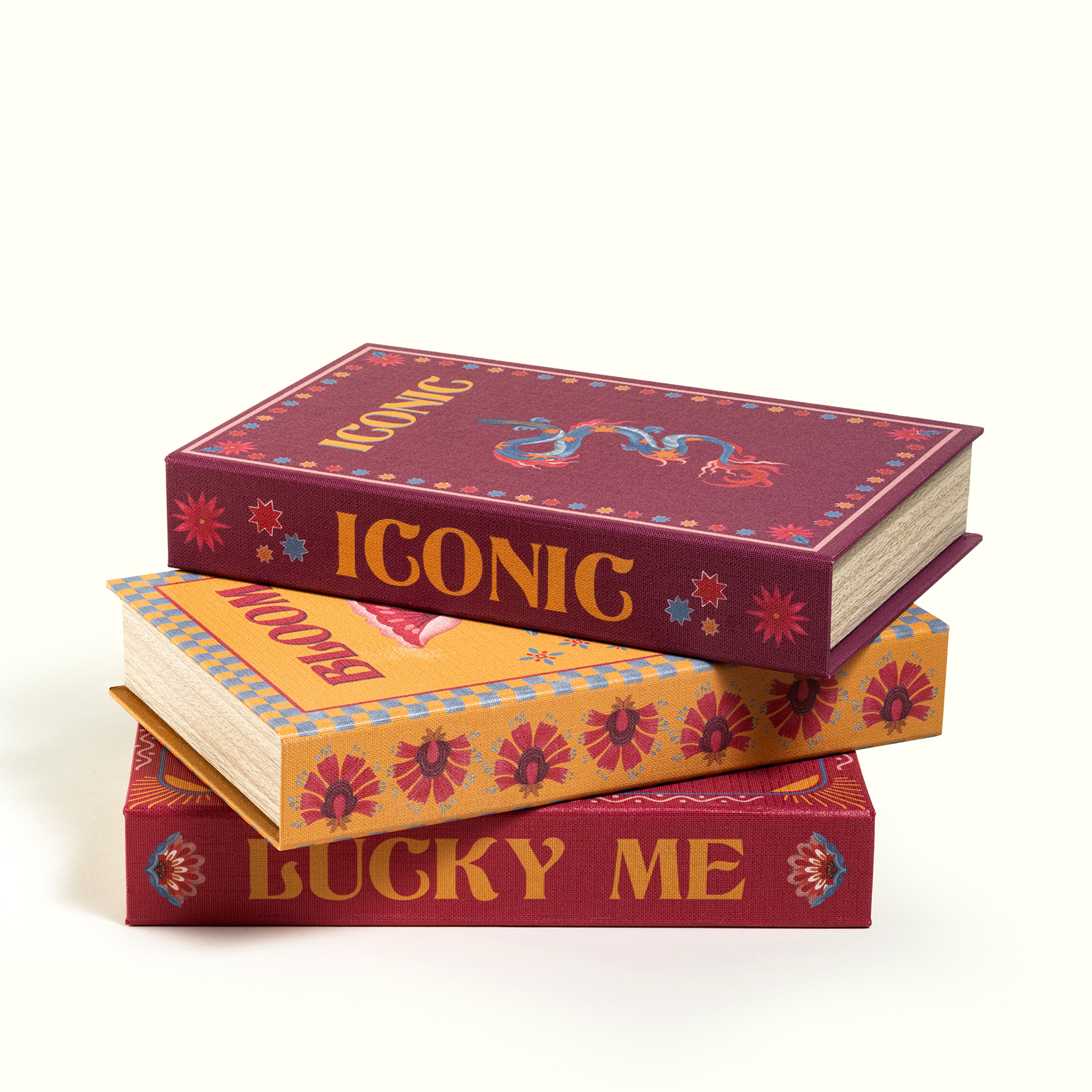 Olbıa Kanvas - Polistren - Kadife Dekoratif Kutu 19x30 Cm Sarı