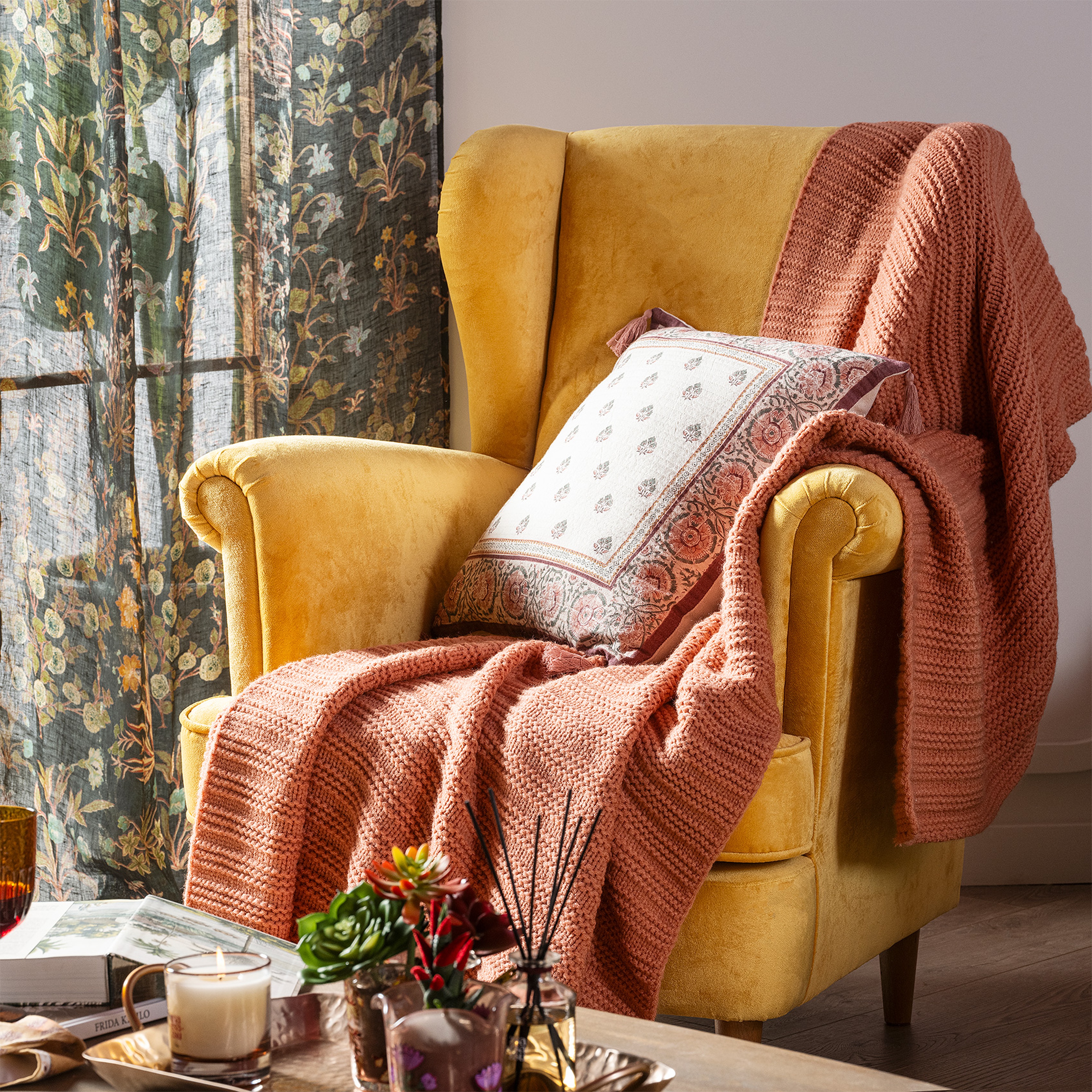 Moda Örme Akrilik 100% Akrilik Koltuk Şalı 130x170 Cm Kıl