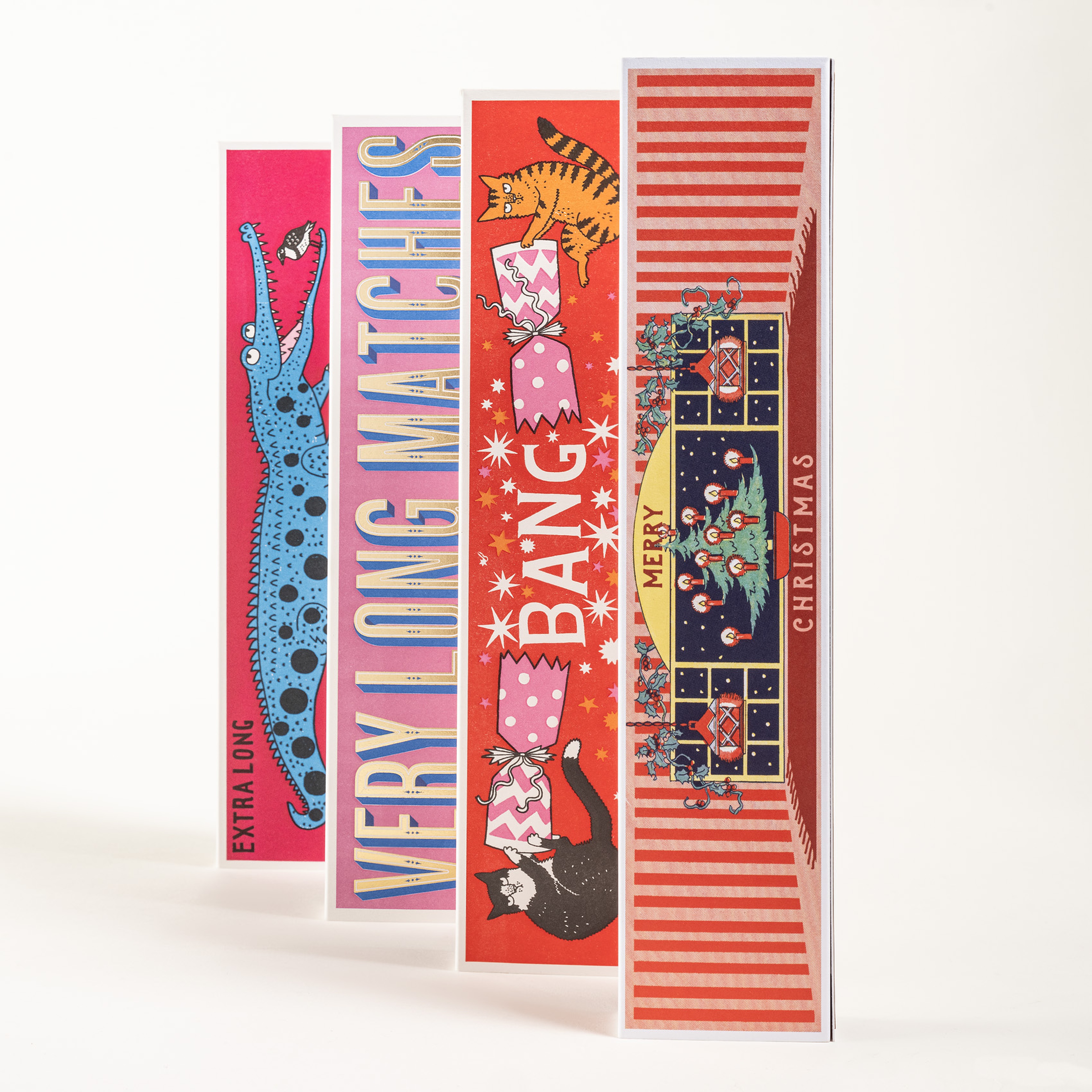 Chrıstmas At Home Ahşap Kibrit Hediyelik Eşya 29x6x3 Cm Renkli