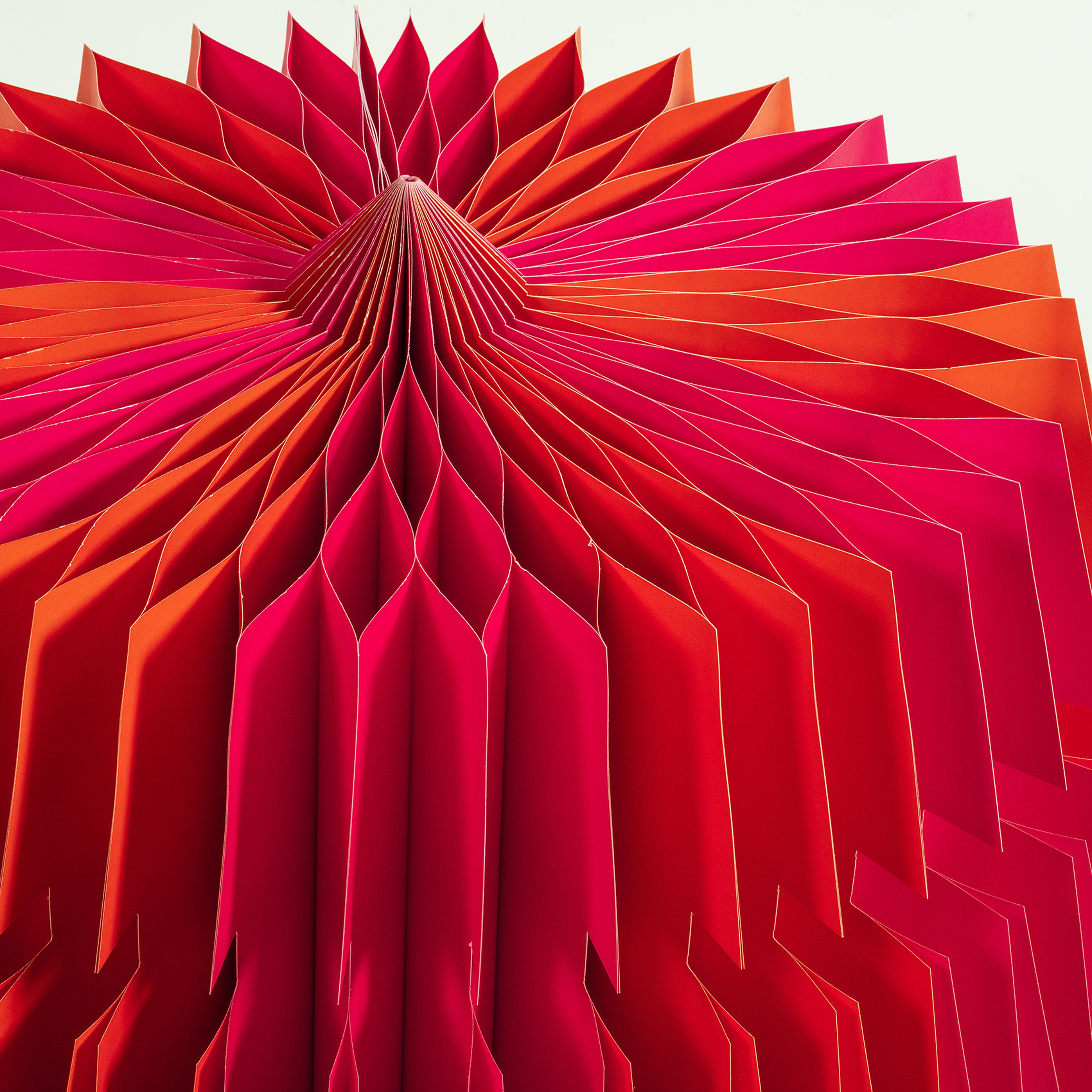 Naıla Dekoratif Obje 109x109x180 Cm Fuşya - Turuncu